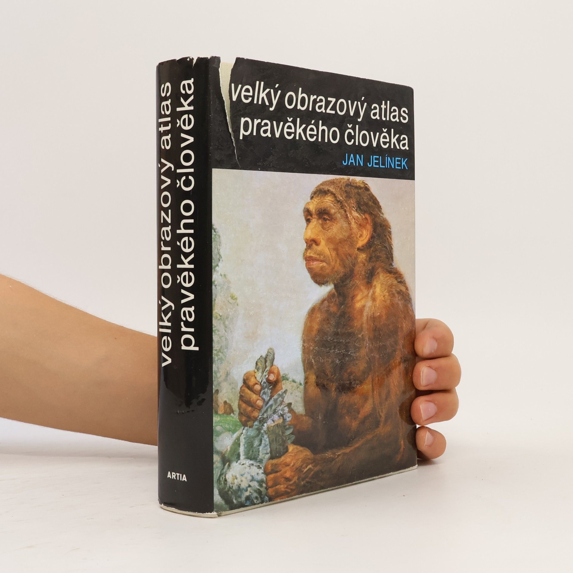 Jan Jelínek Velký obrazový atlas pravěkého člověka