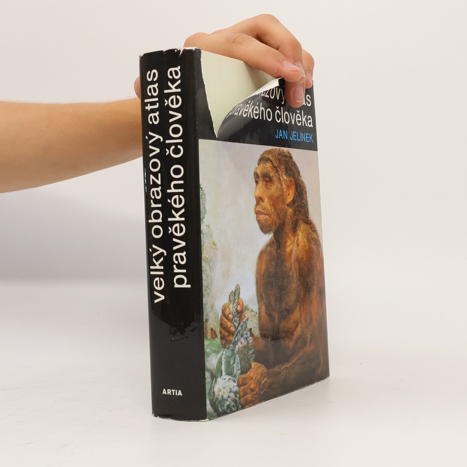 Jan Jelínek Velký obrazový atlas pravěkého člověka