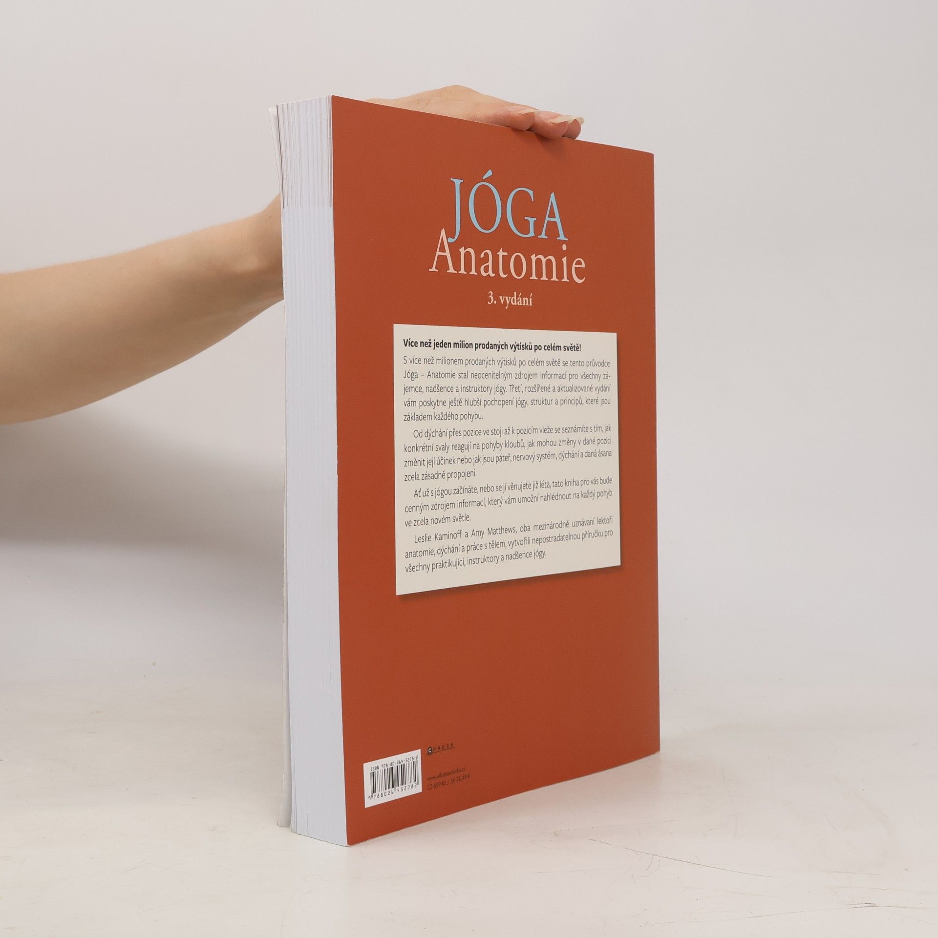 Leslie Kaminoff JÓGA – anatomie, 3. vydání