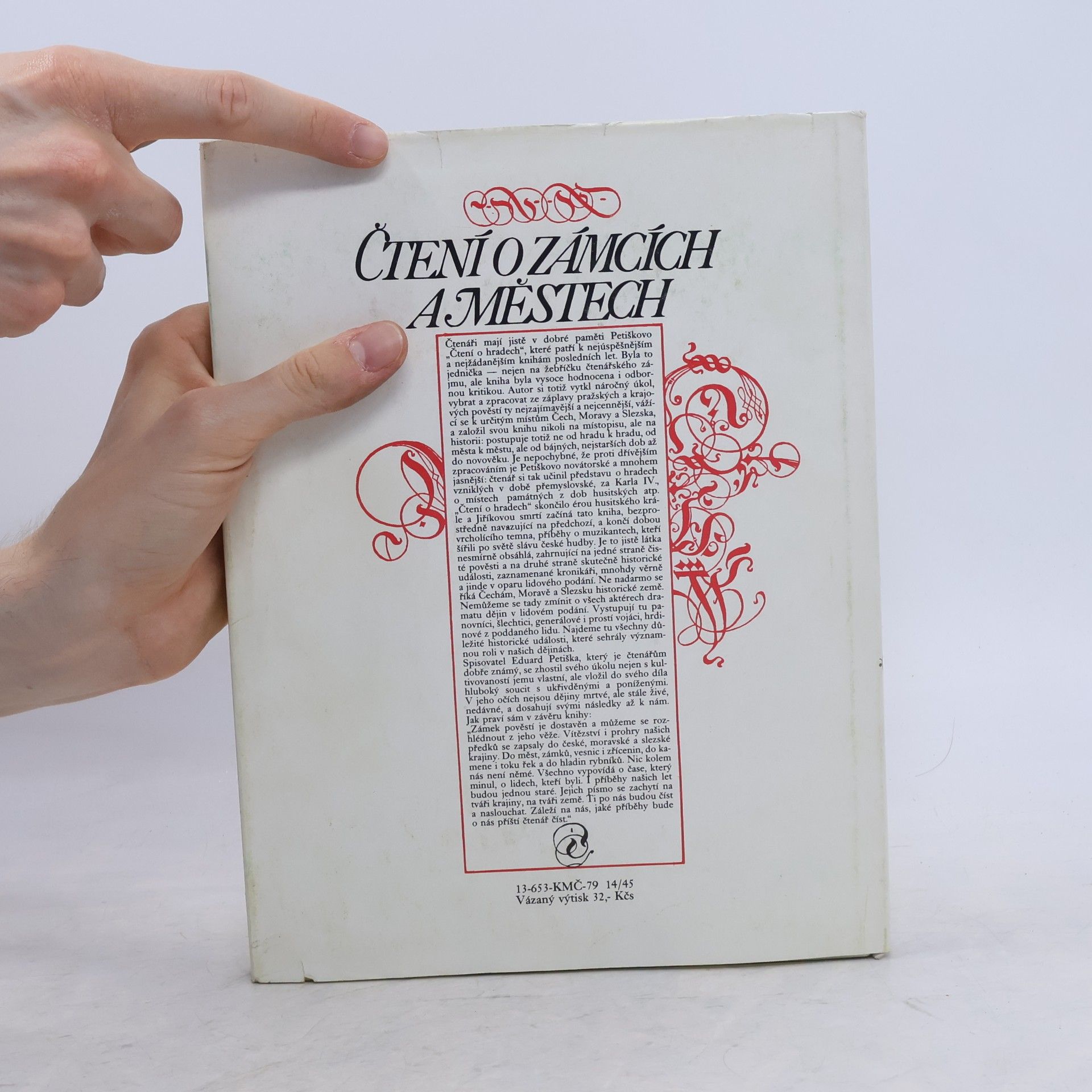 Eduard Petiška Čtení o zámcích a městech