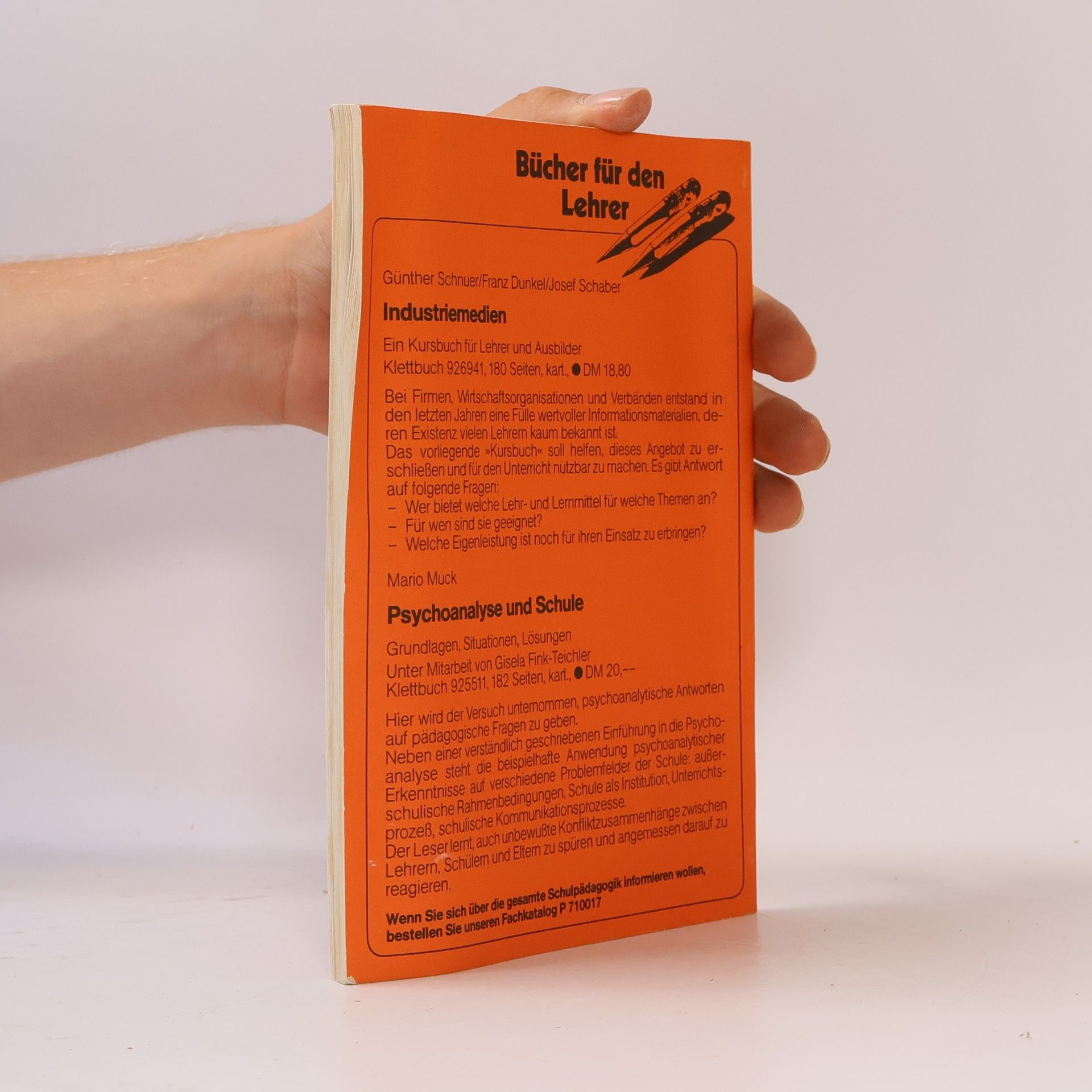 Various authors Klett Katalog 1981 Hauptschule