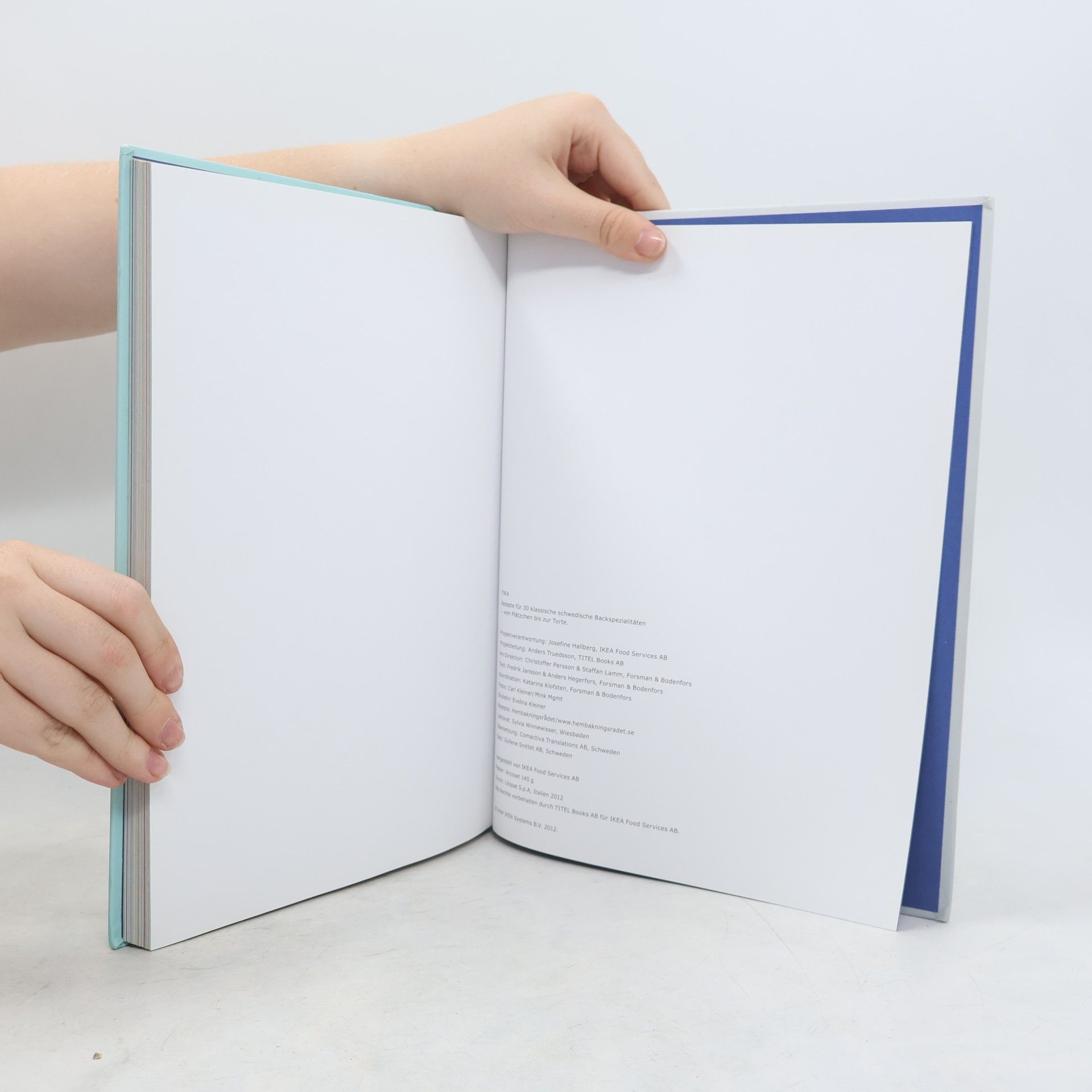 Autorenkollektiv Fika. Rezepte für 30 klassische schwedische Backspezialitäten - vom Plätzchen bis zur Torte.