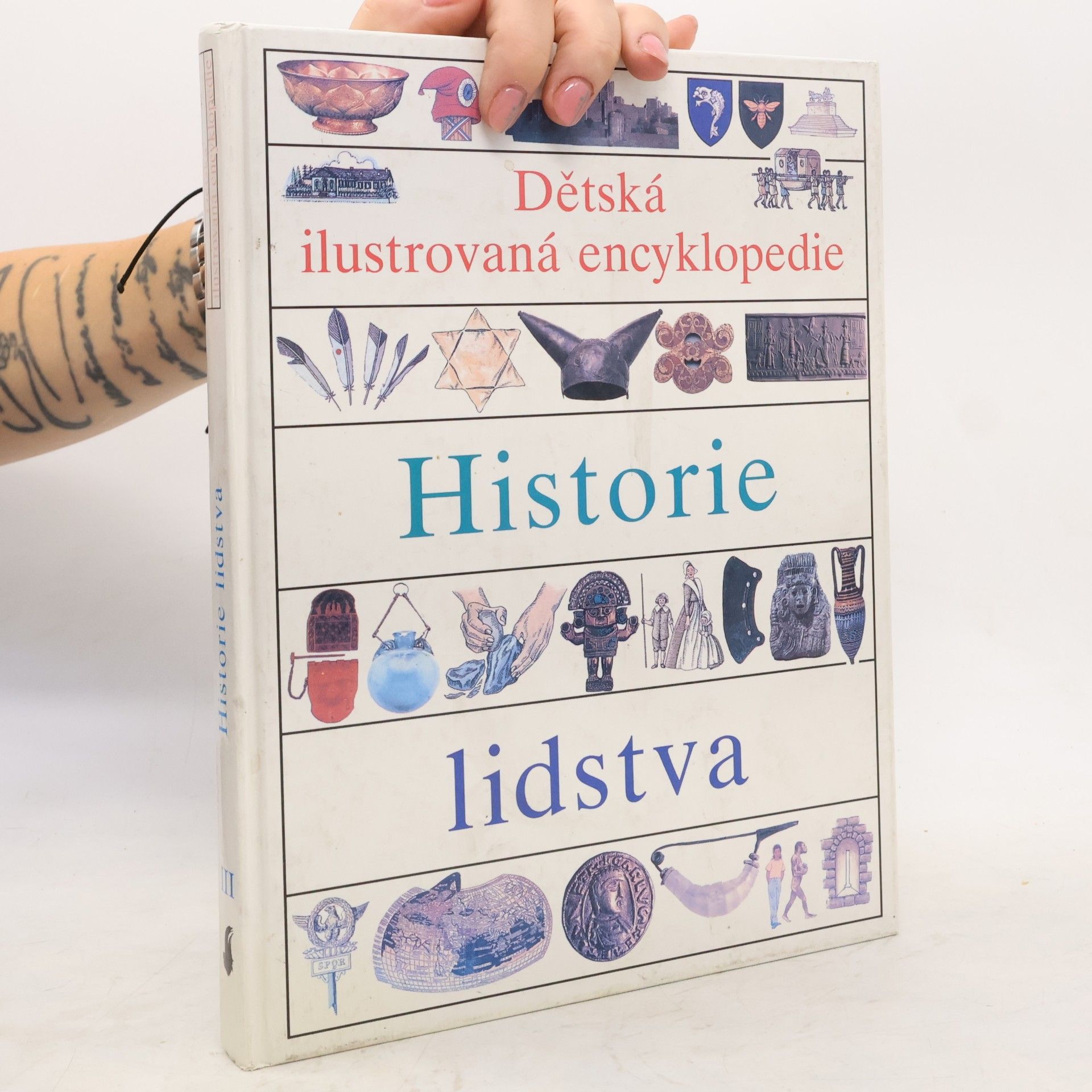 Vlasta Hesounová Dětská ilustrovaná encyklopedie III. Historie lidstva