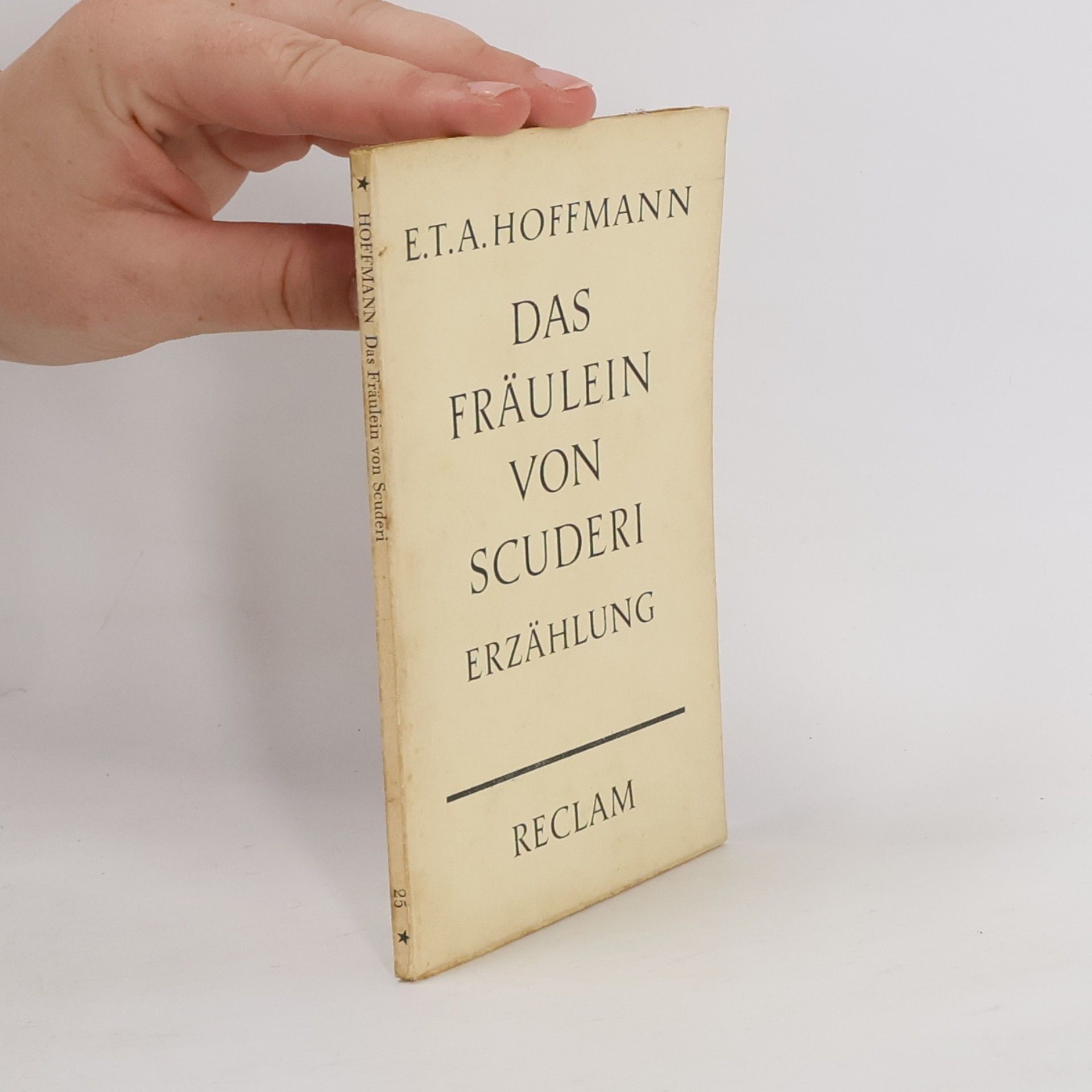 Ernst T. A. Hoffmann Das Fräulein von Scuderi