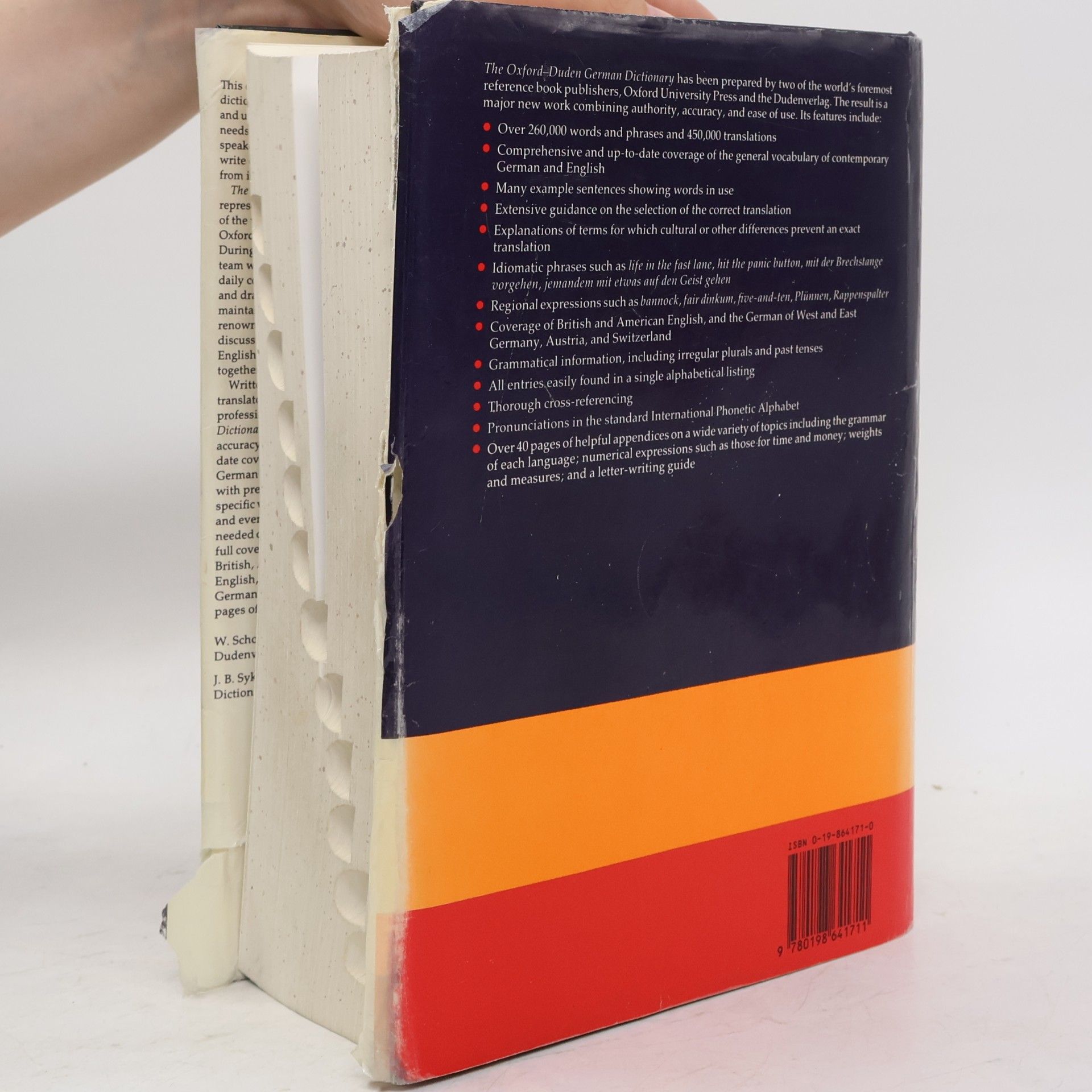 Werner Scholze Stubenrecht The Oxford-Duden German dictionary