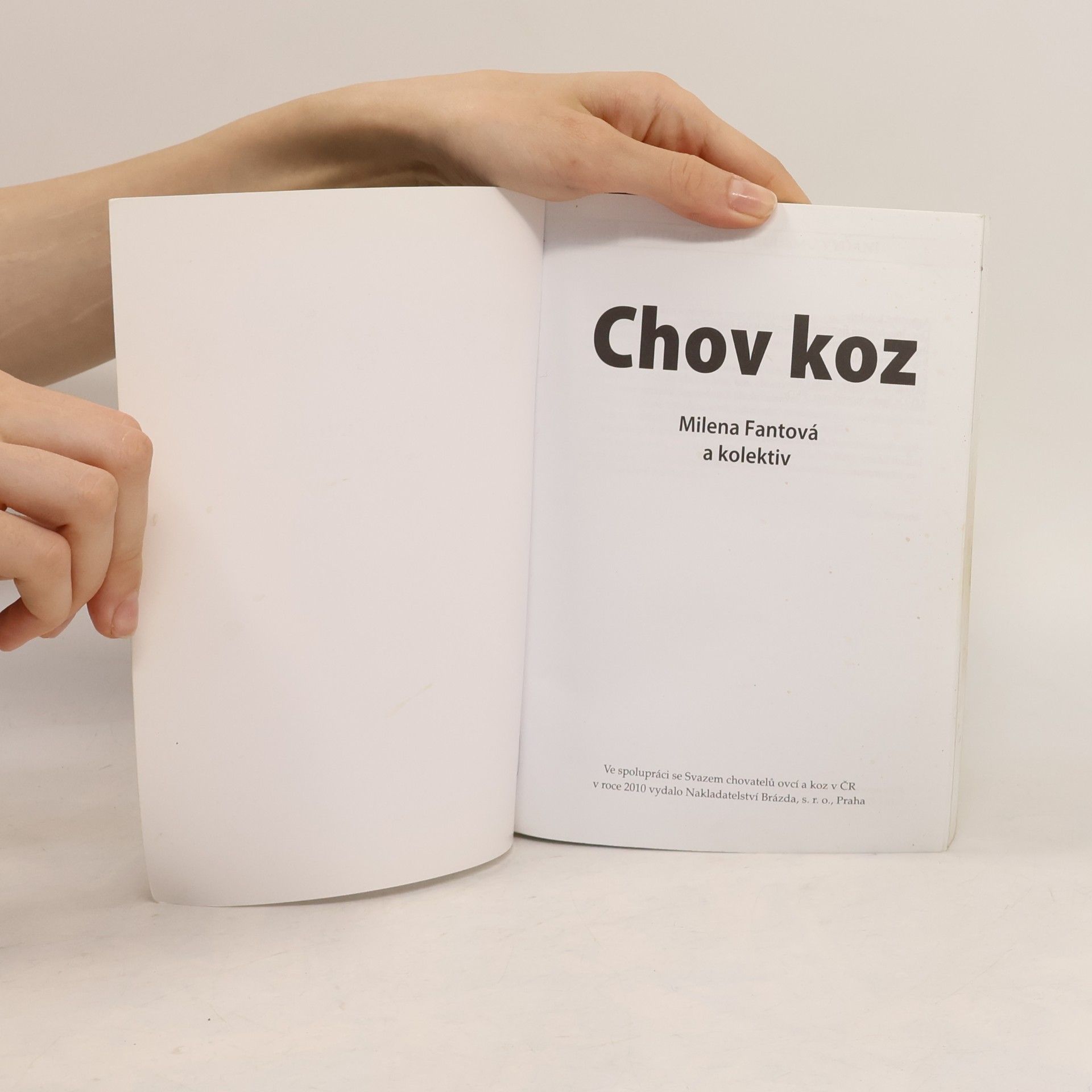 Milena Fantová Chov koz