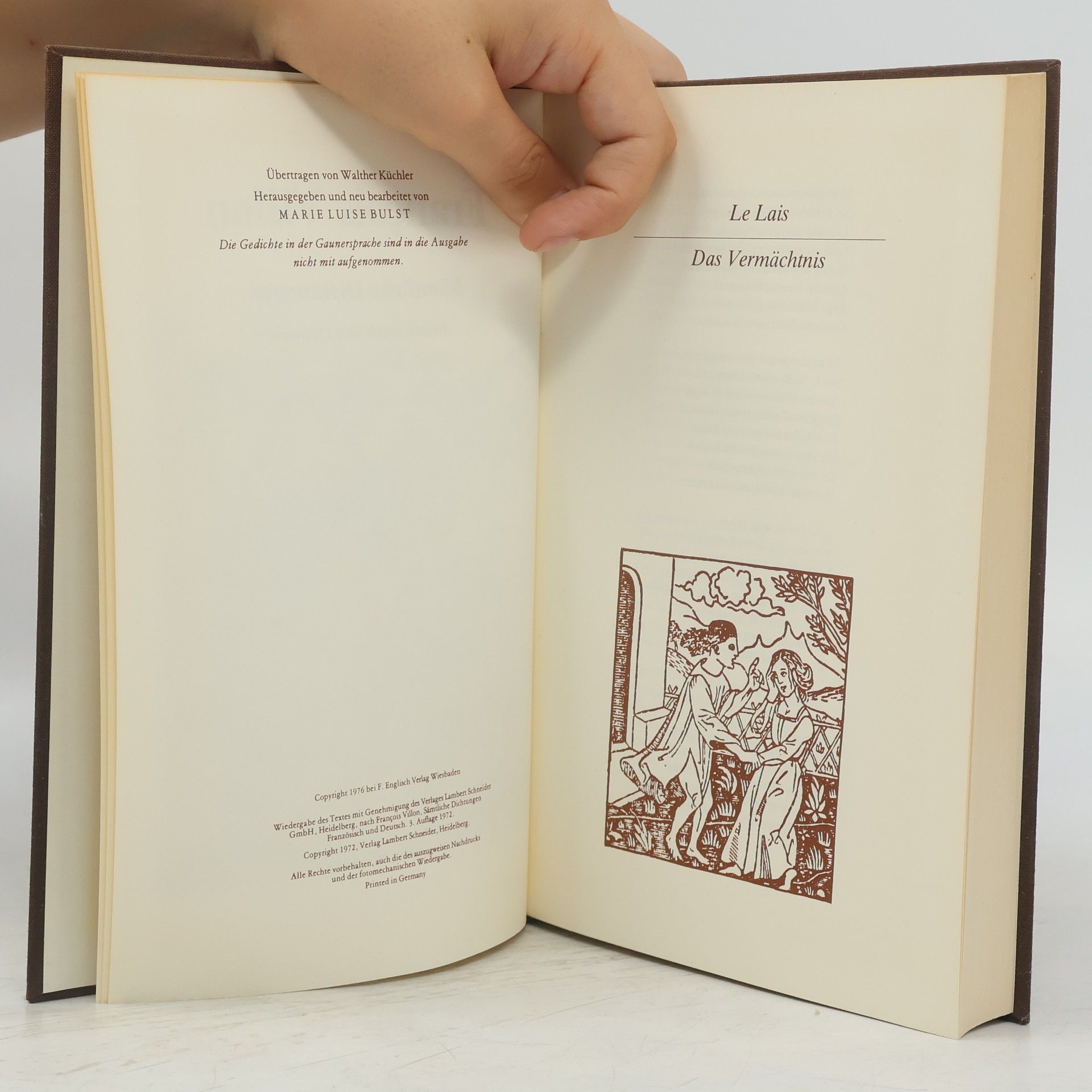 François Villon Sämtliche Dichtungen