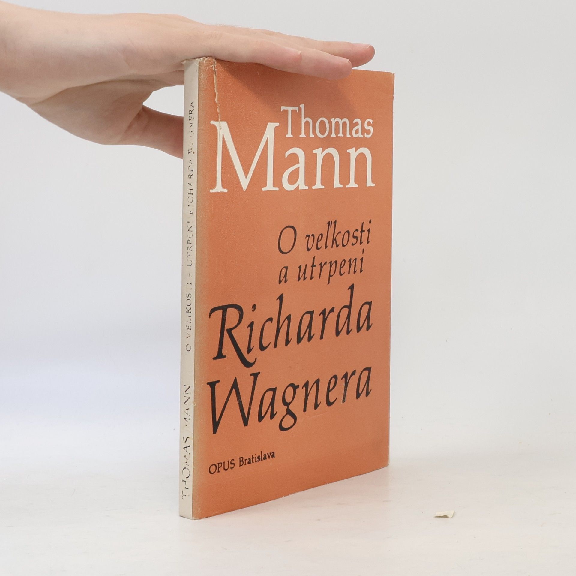 Thomas Mann O veľkosti a utrpení Richarda Wagnera