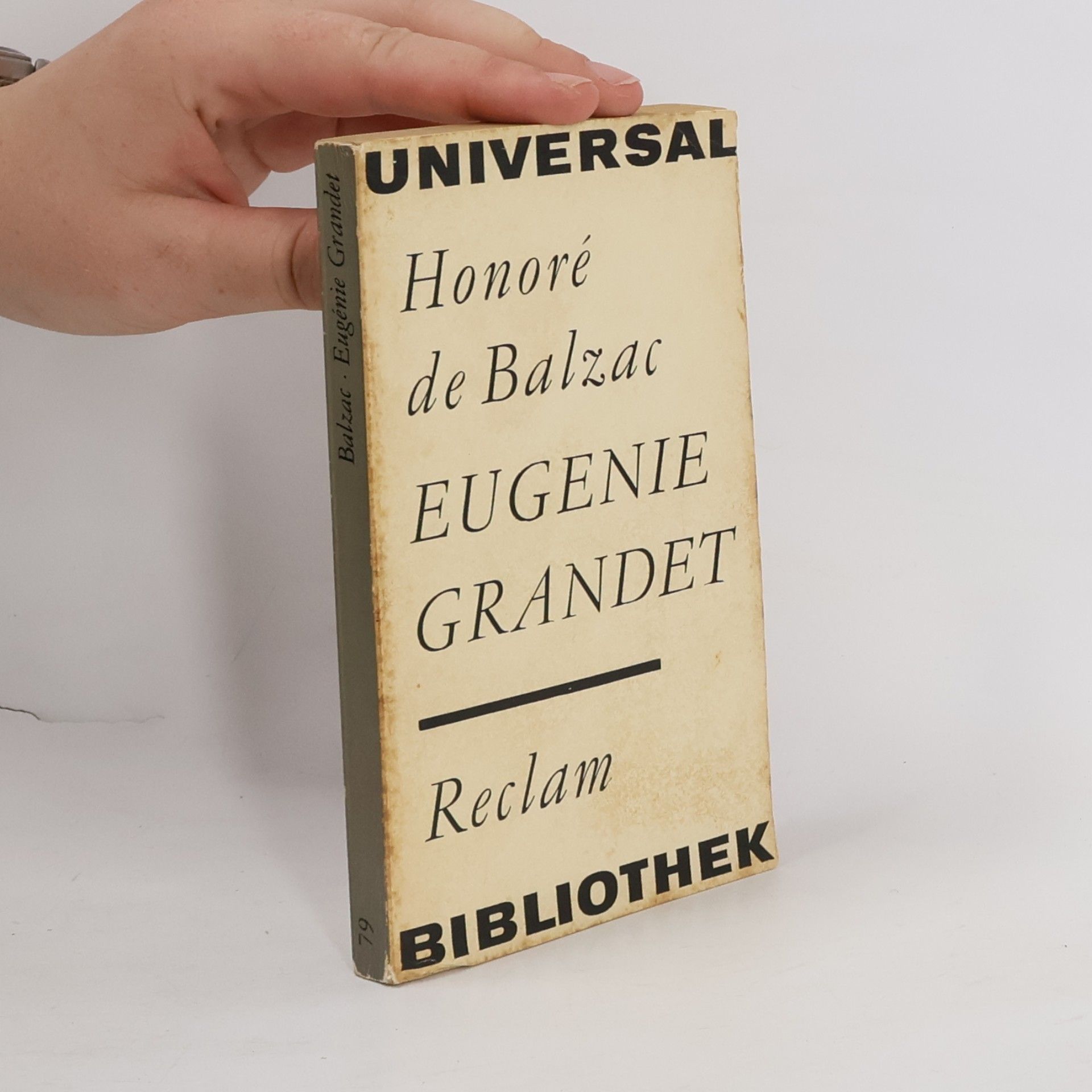 Honoré de Balzac Eugenie Grandet
