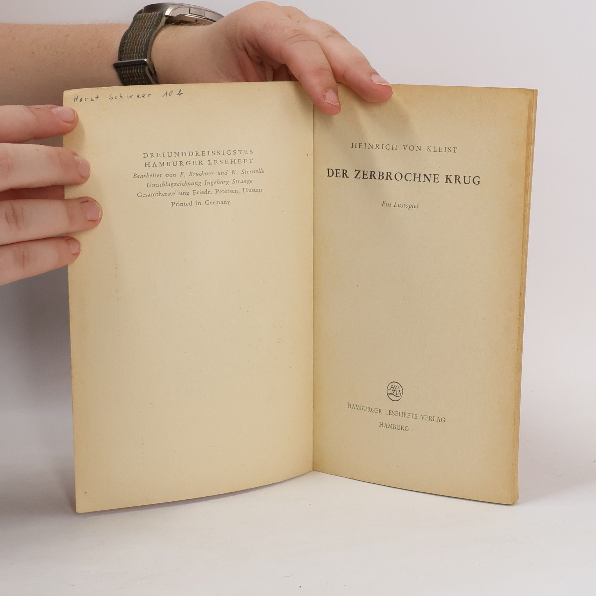 Heinrich von Kleist Der zerbrochne Krug