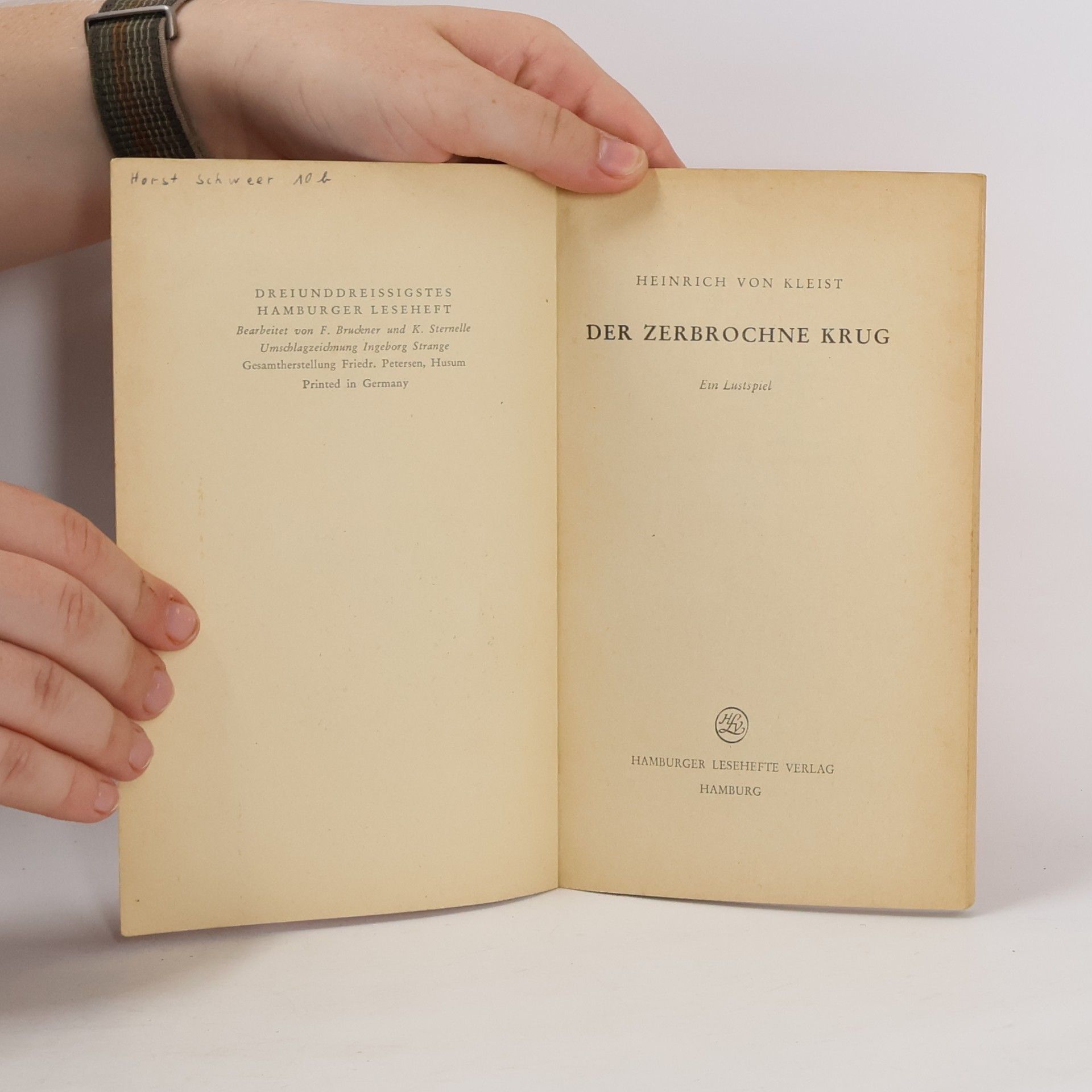 Heinrich von Kleist Der zerbrochne Krug
