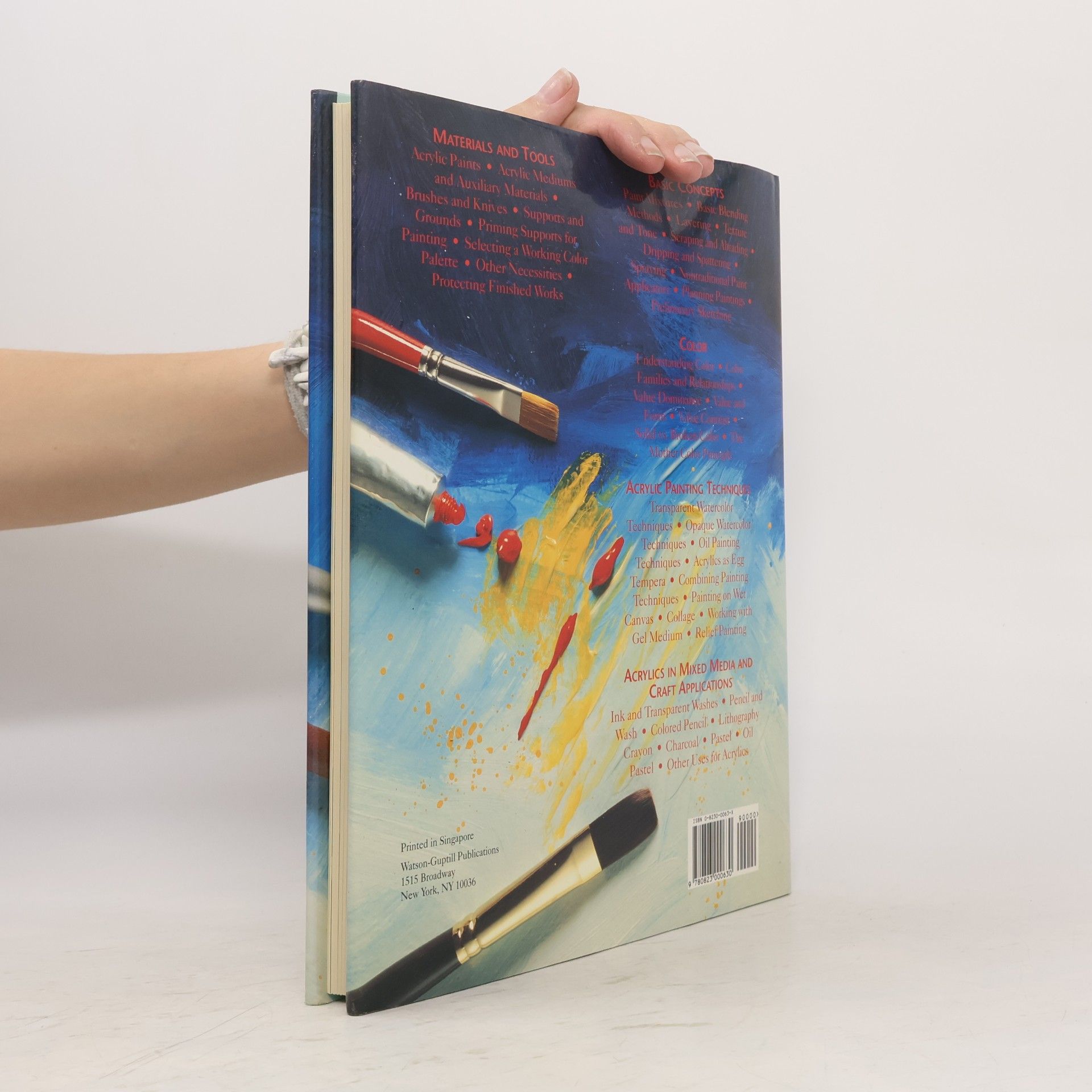 Barclay Sheaks Acrylics Book