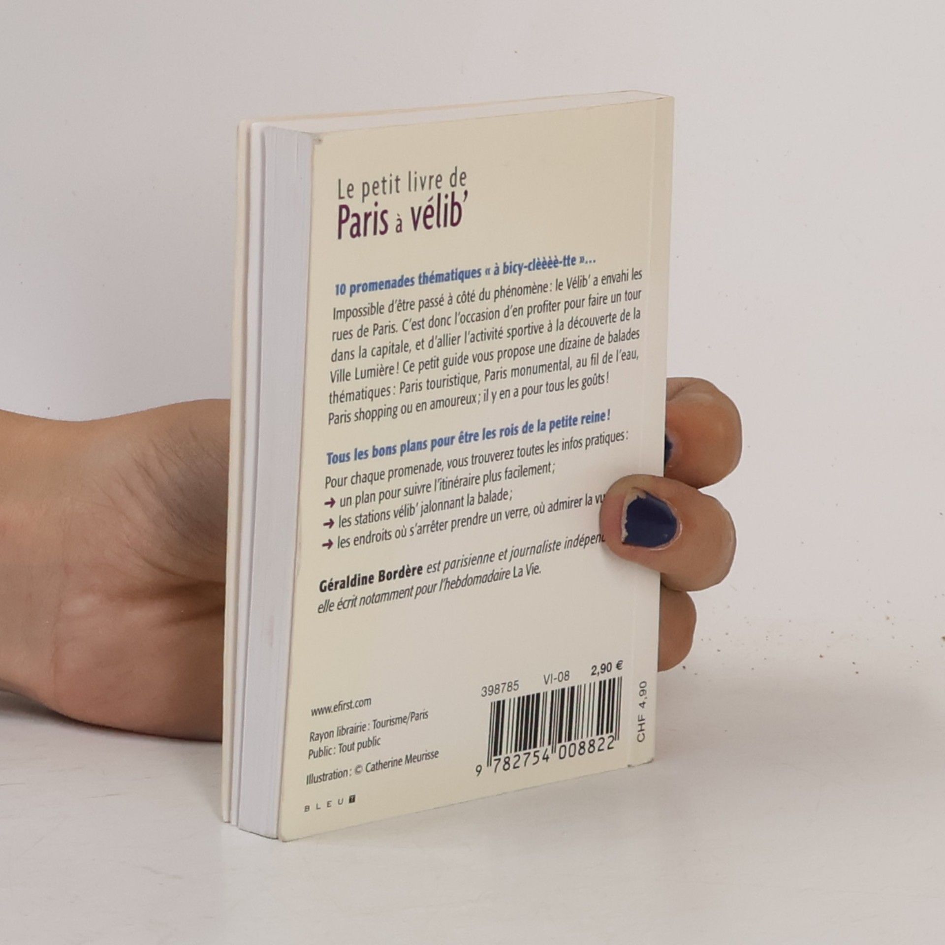 Geraldine Bordere Le Petit livre de - Paris à Vélib'