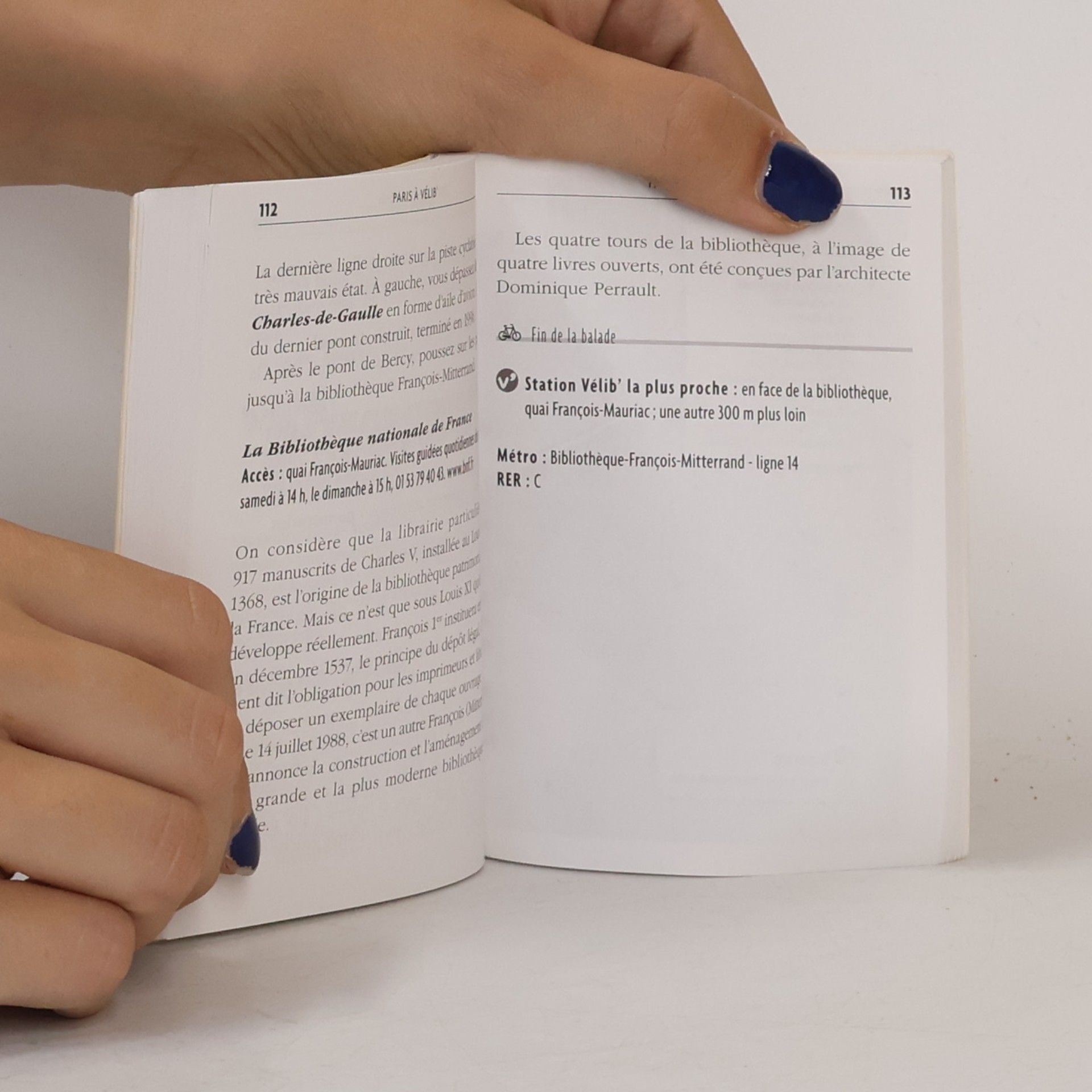 Geraldine Bordere Le Petit livre de - Paris à Vélib'