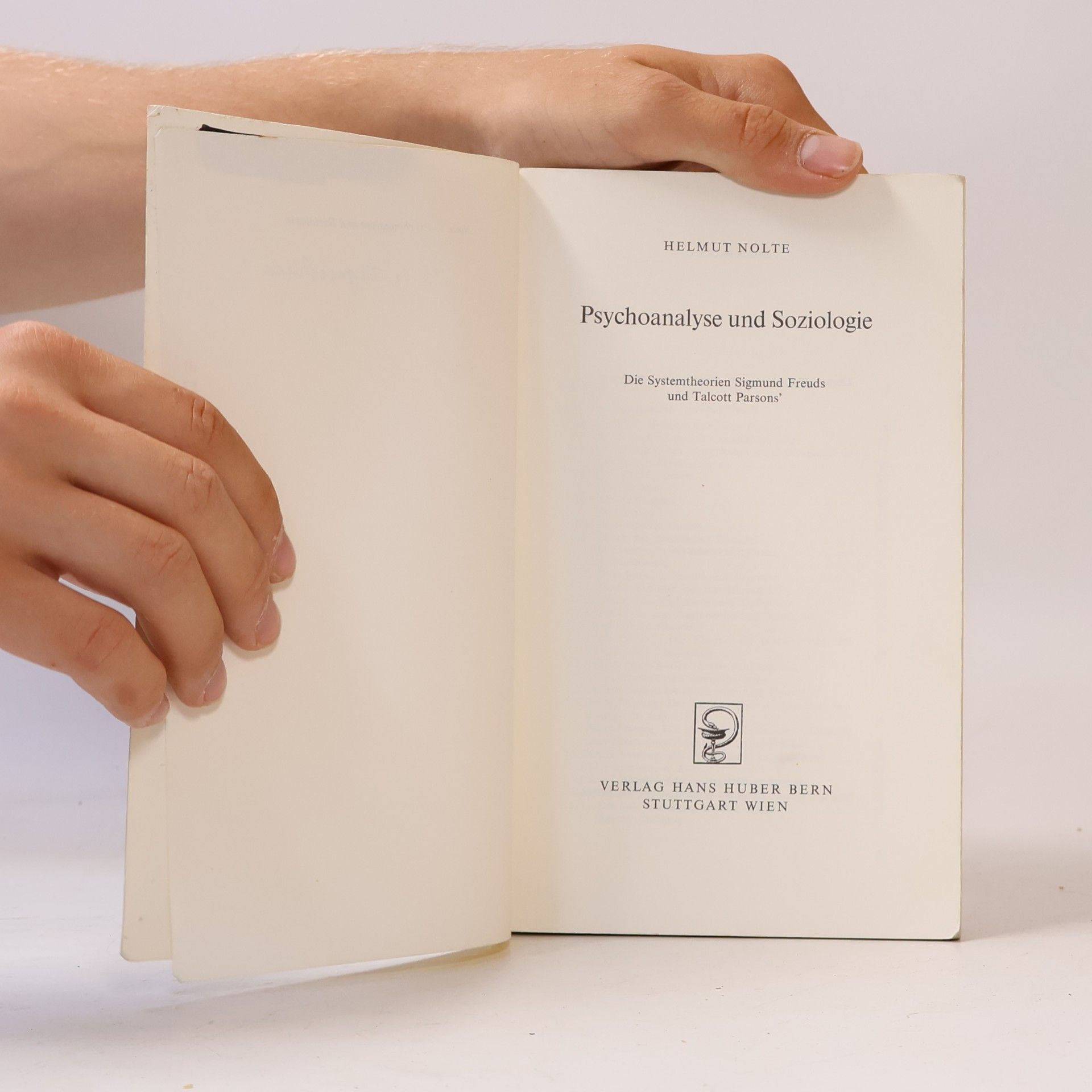 Helmut Nolte Psychoanalyse und Soziologie