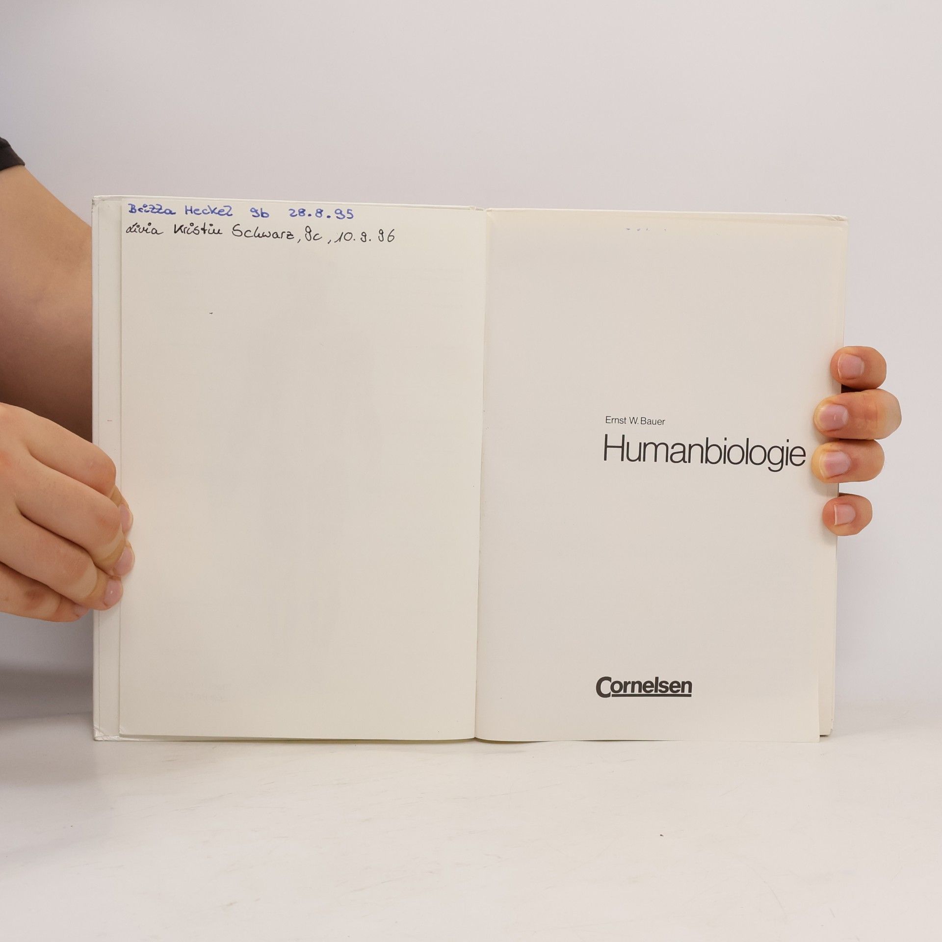 Ernst Waldemar Bauer Humanbiologie