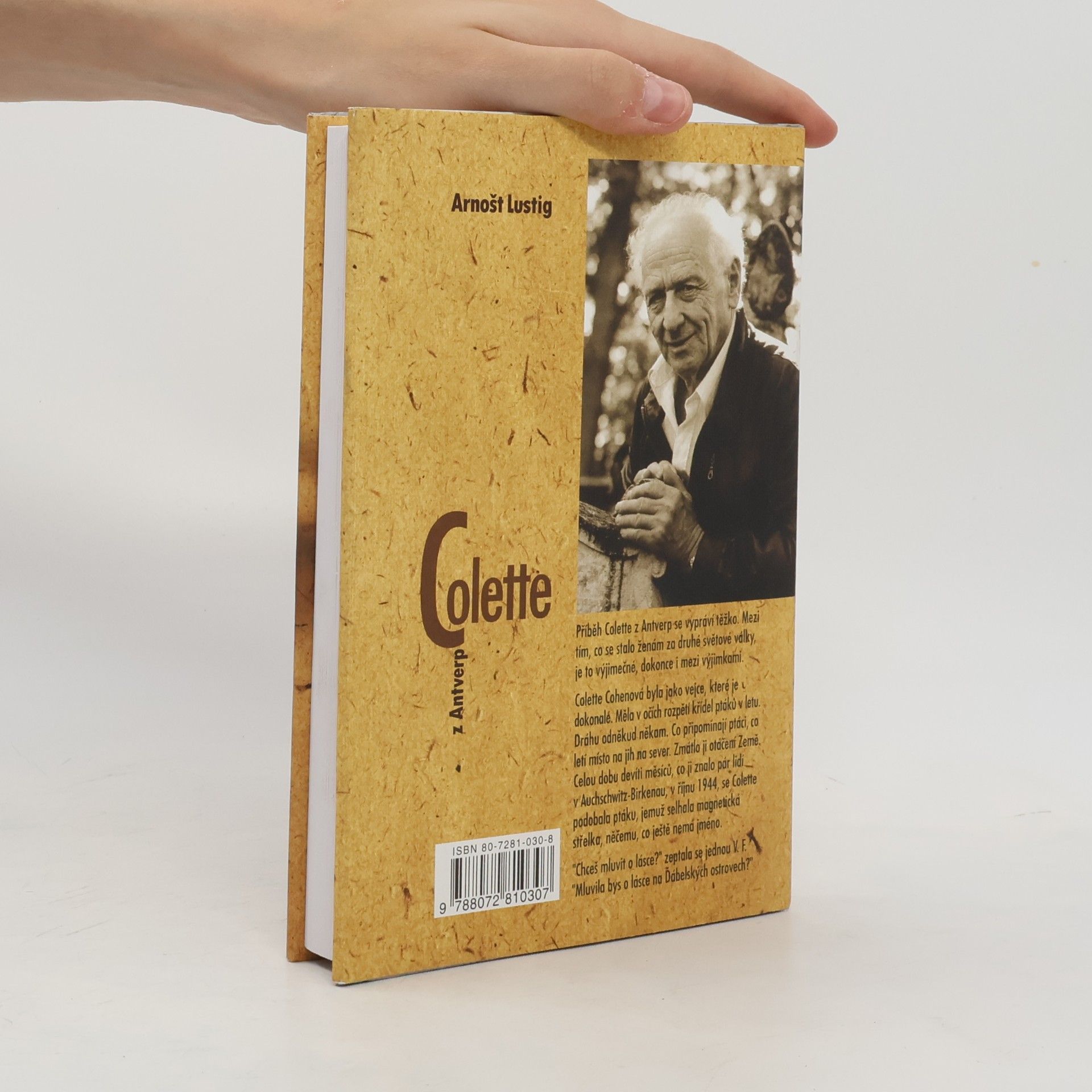 Arnošt Lustig Colette z Antverp : židovská trilogie III.
