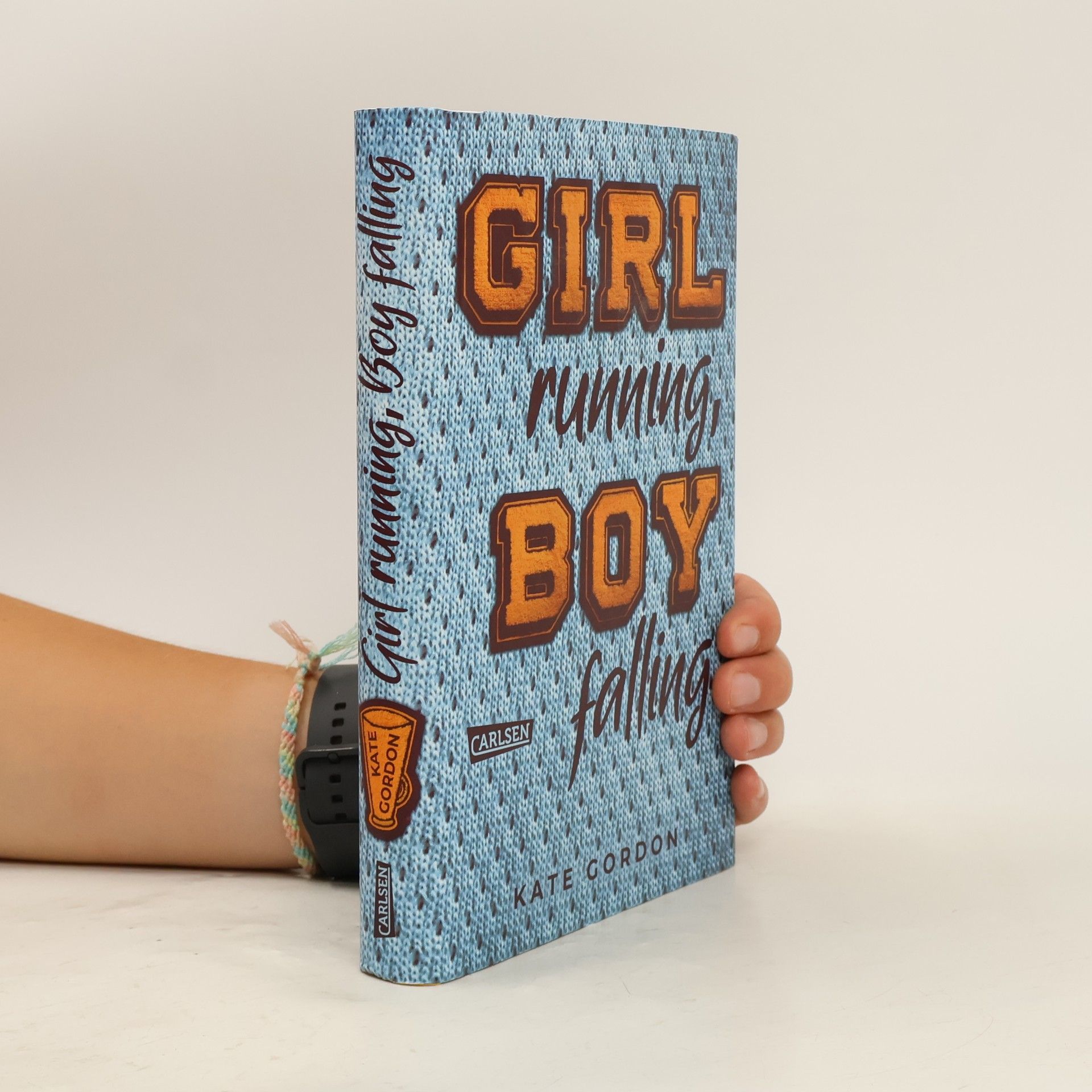 Kate Gordon Girl running, Boy falling