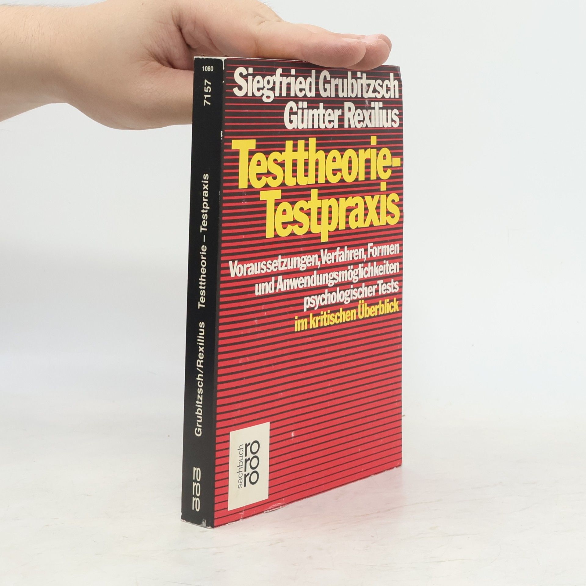 Siegfried Grubitzsch Testtheorie - Testpraxis