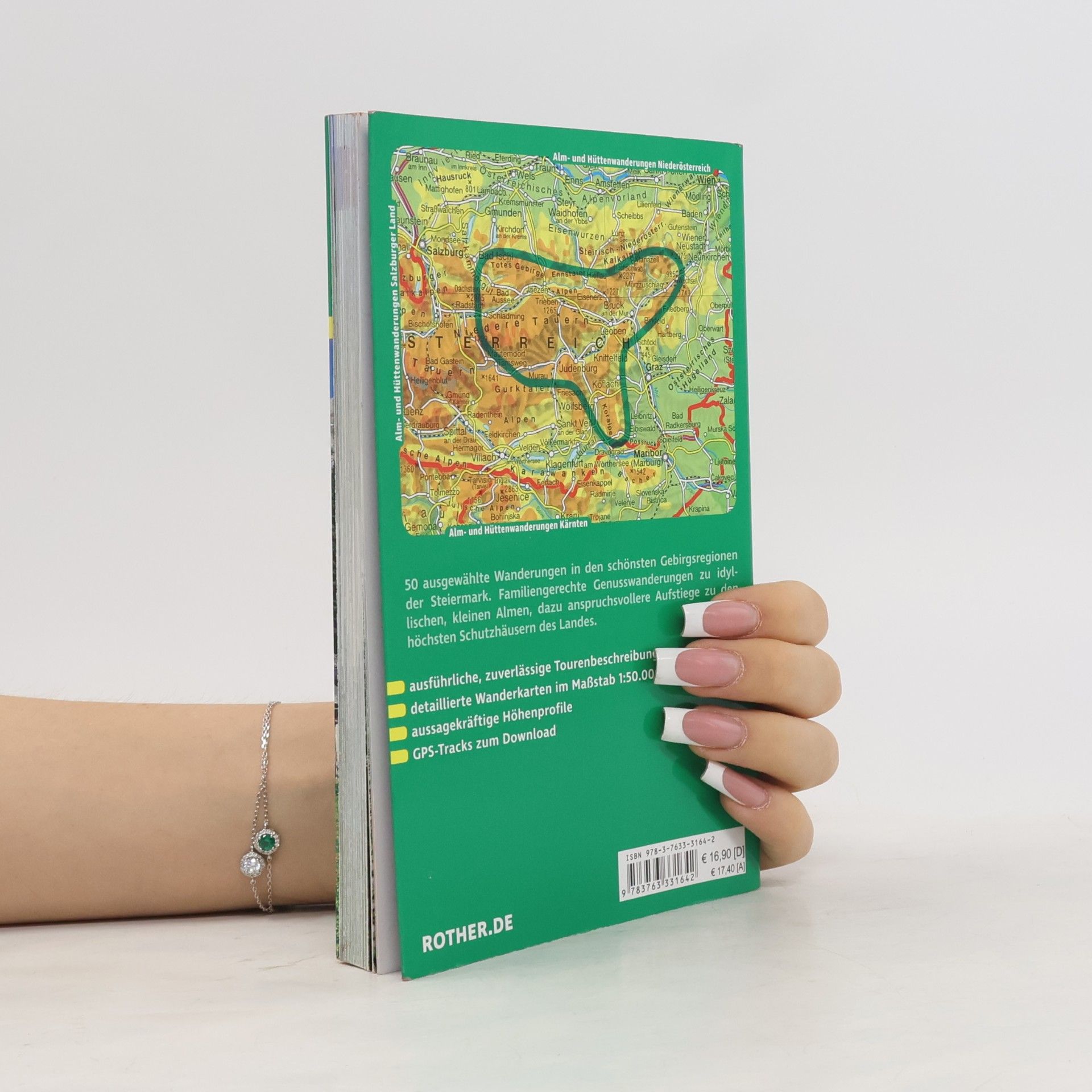 Martin Marktl Rother Wanderbuch: Alm- und Hüttenwanderungen Steiermark