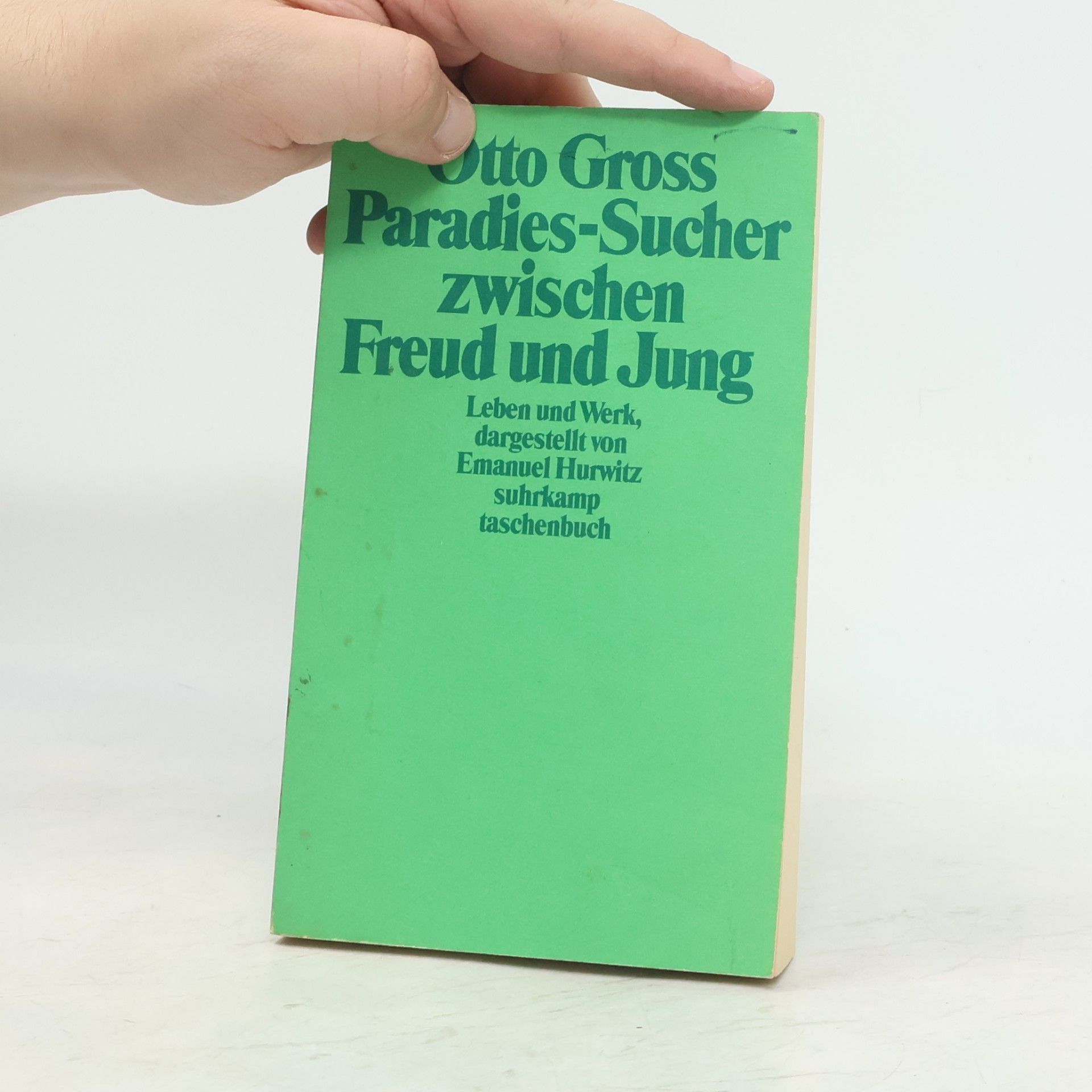 Emanuel Hurwitz Suhrkamp Taschenbuch - 1504: Otto Gross