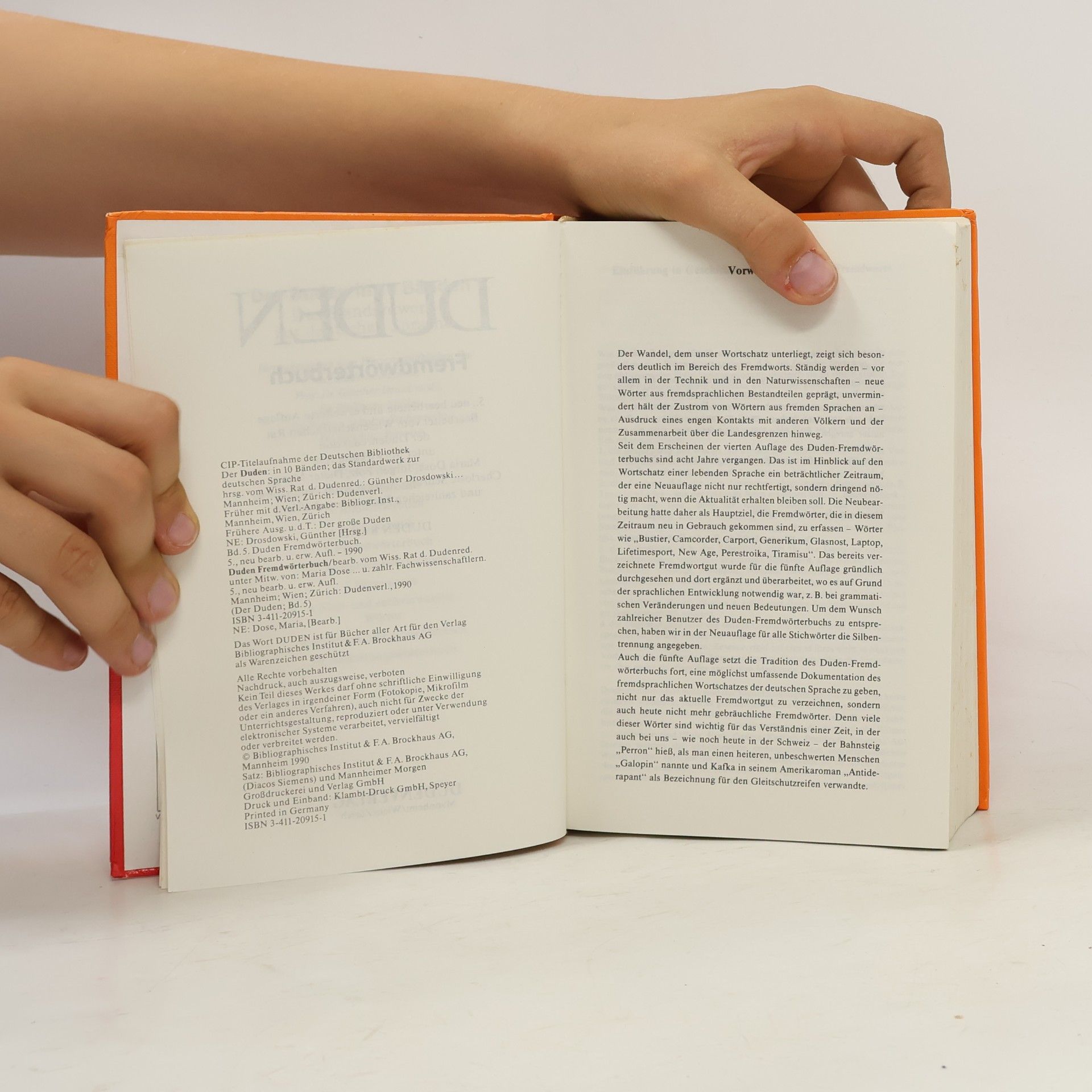 Kolektiv autorů Duden 5. Das Fremdwörterbuch