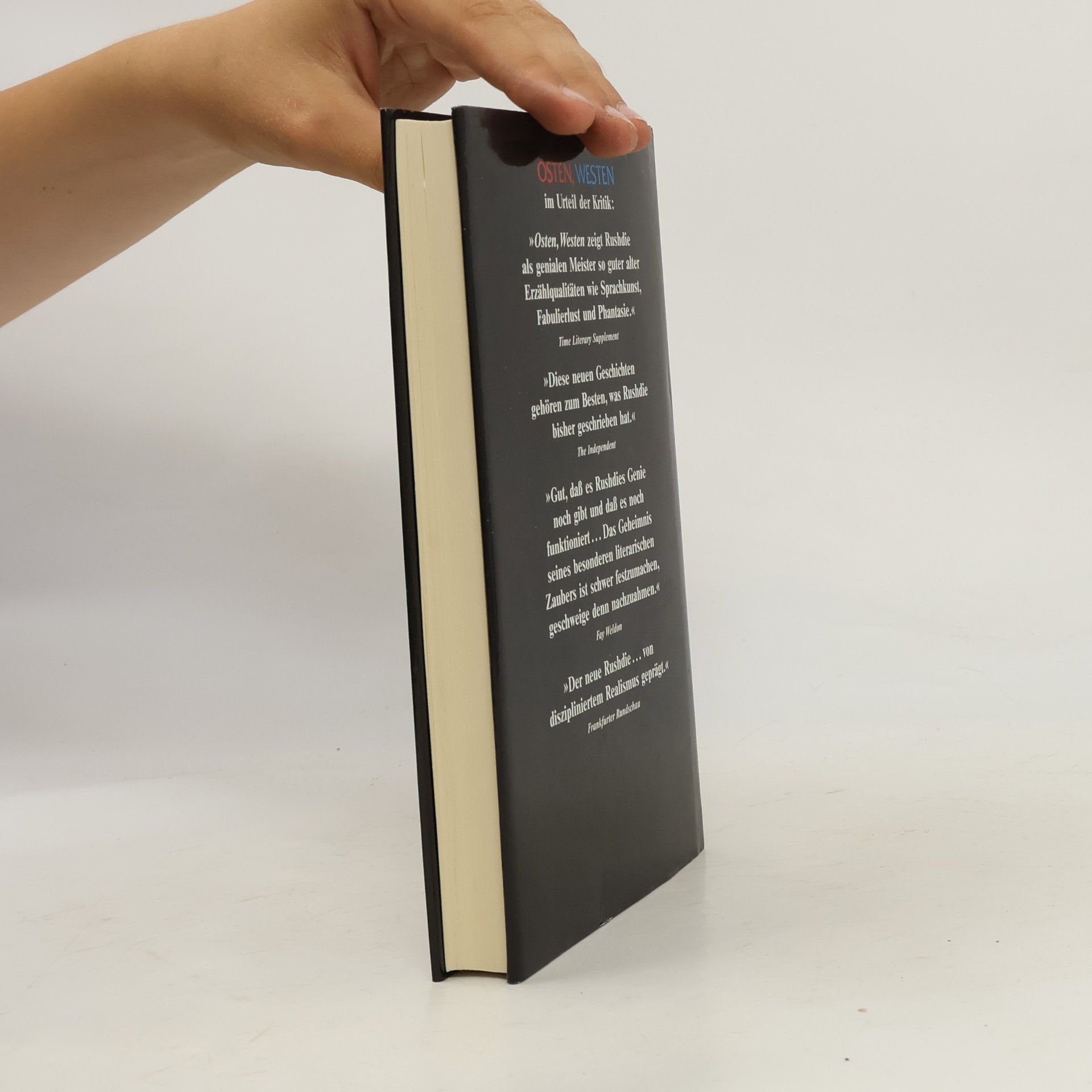 Salman Rushdie Osten, Westen