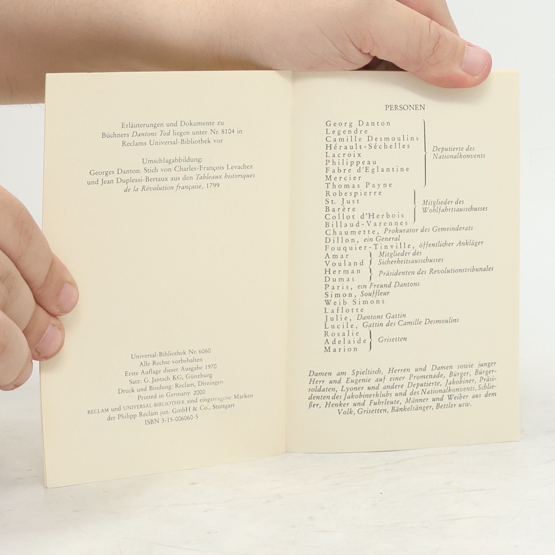Georg Büchner Dantons Tod
