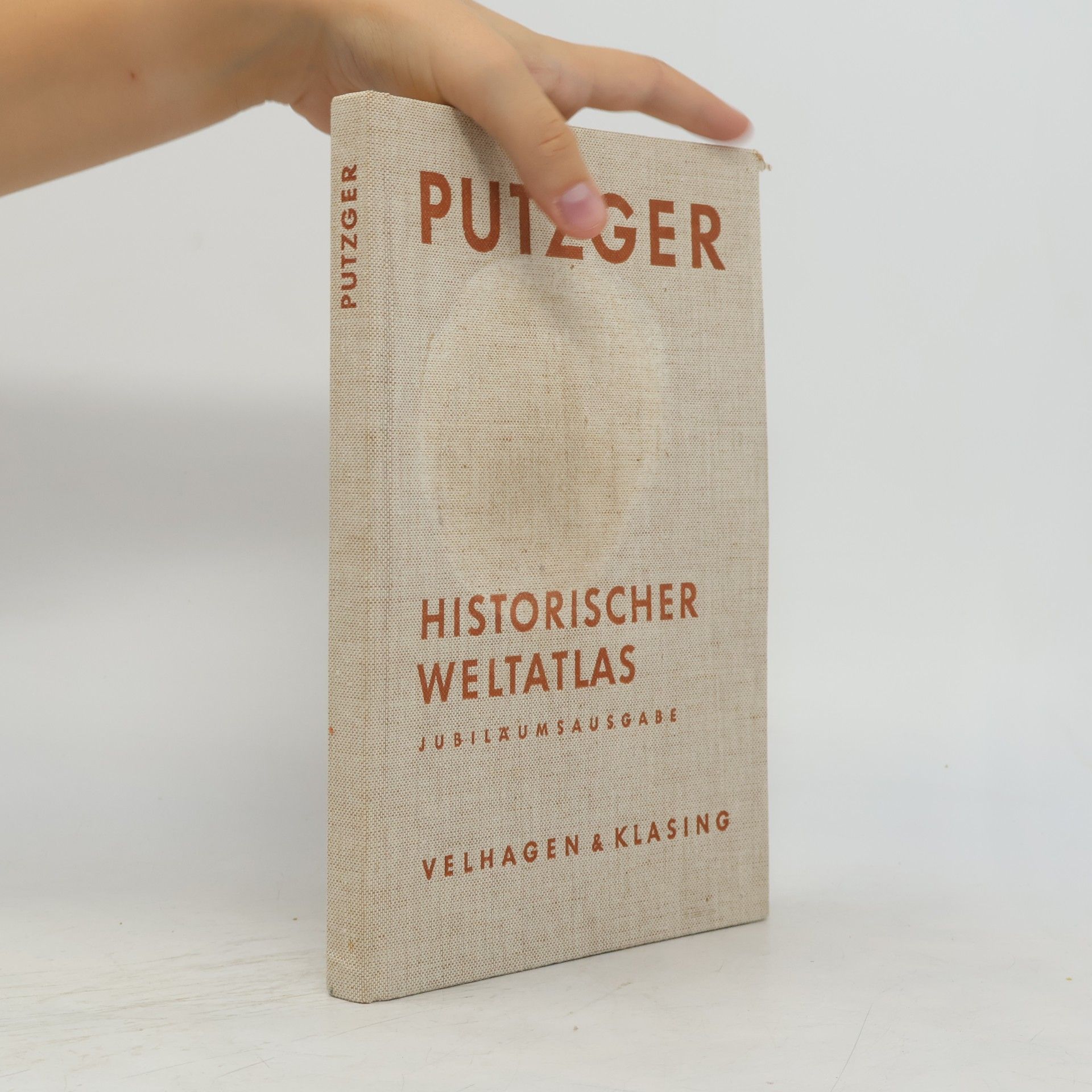 Friedrich Wilhelm Putzger Historischer Weltatlas. Jubiläumsausgabe