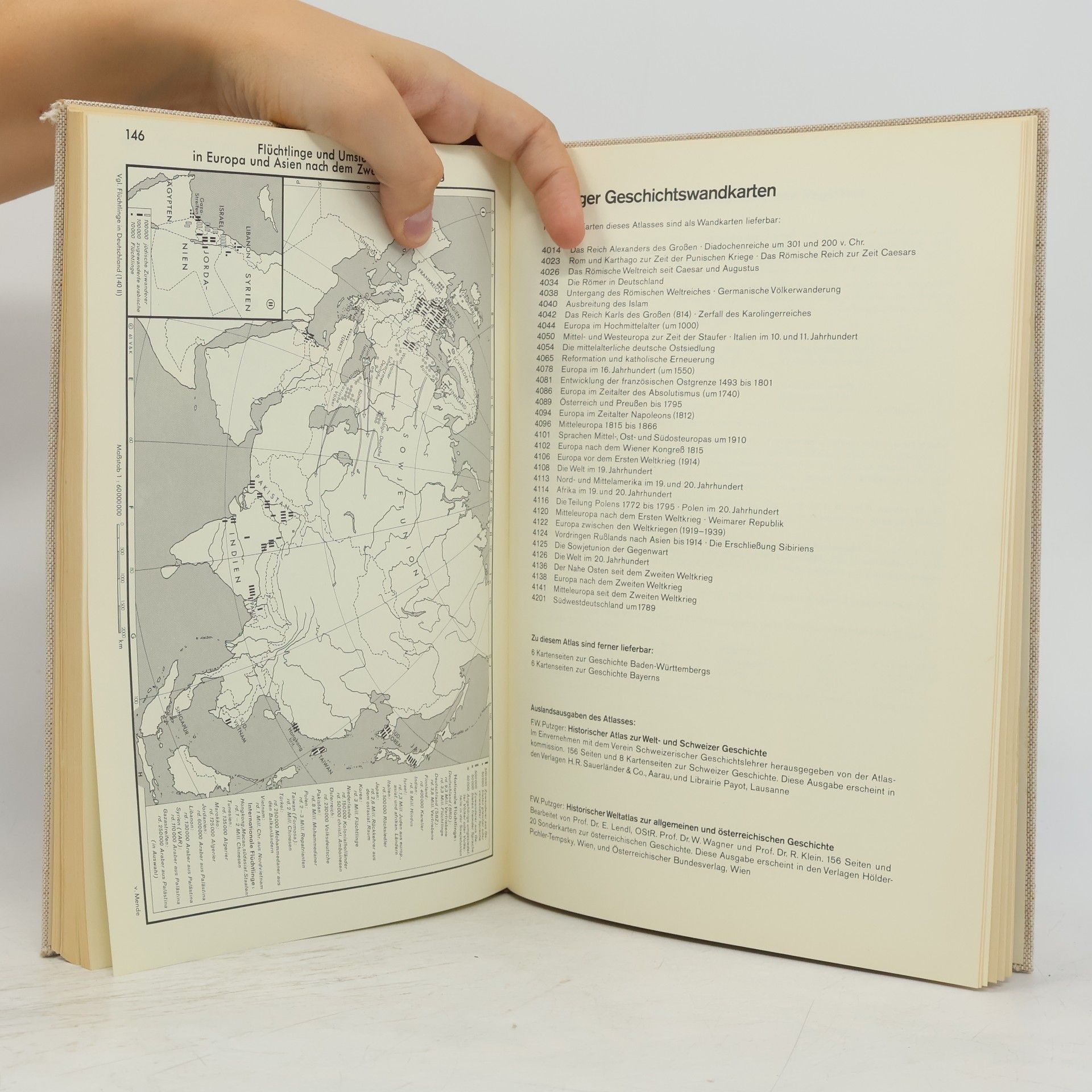 Friedrich Wilhelm Putzger Historischer Weltatlas. Jubiläumsausgabe