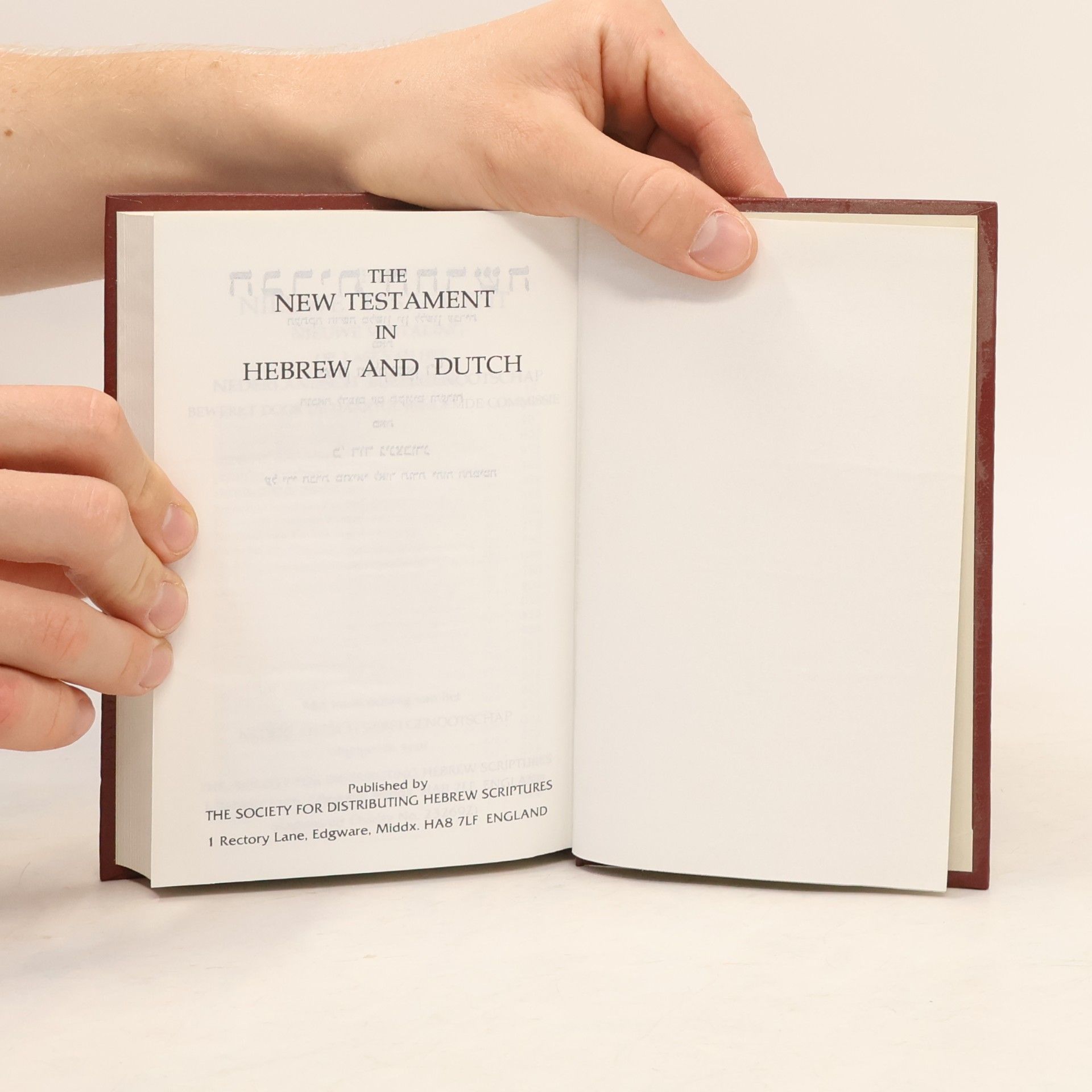 Autorenkollektiv Hebreeuws-Nederlands Het Nieuwe Testament = ברית חדשה