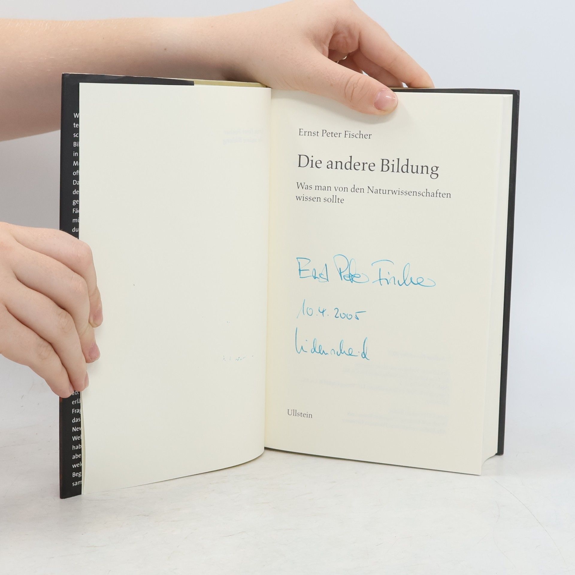 Ernst Fischer Die andere Bildung