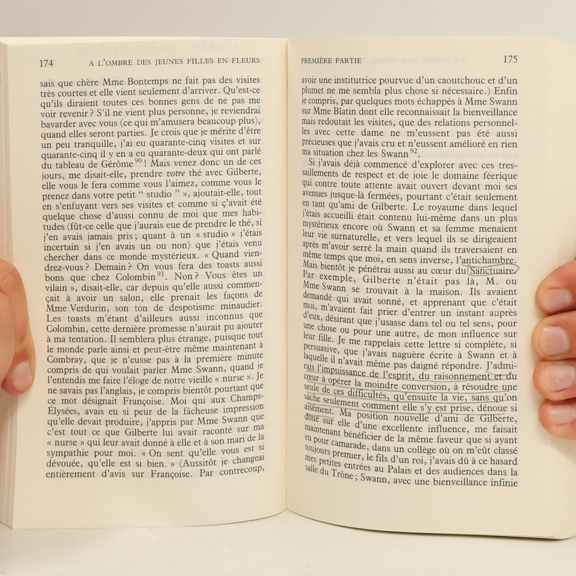 Marcel Proust A L'ombre des jeunes filles en fleurs I (Garnier-Flammarion)