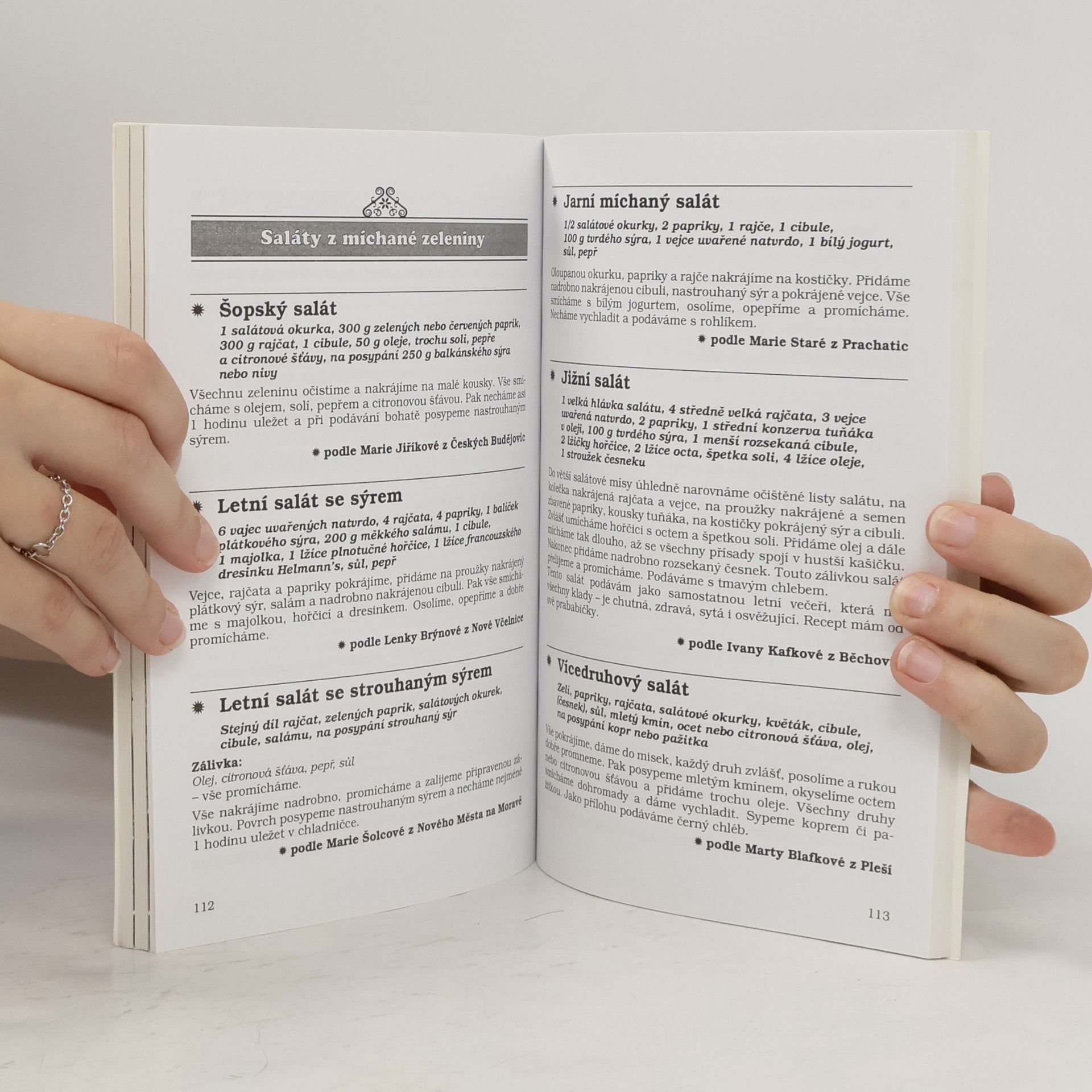 Autorenkollektiv Recepty naší rodiny 6 – Domácí saláty