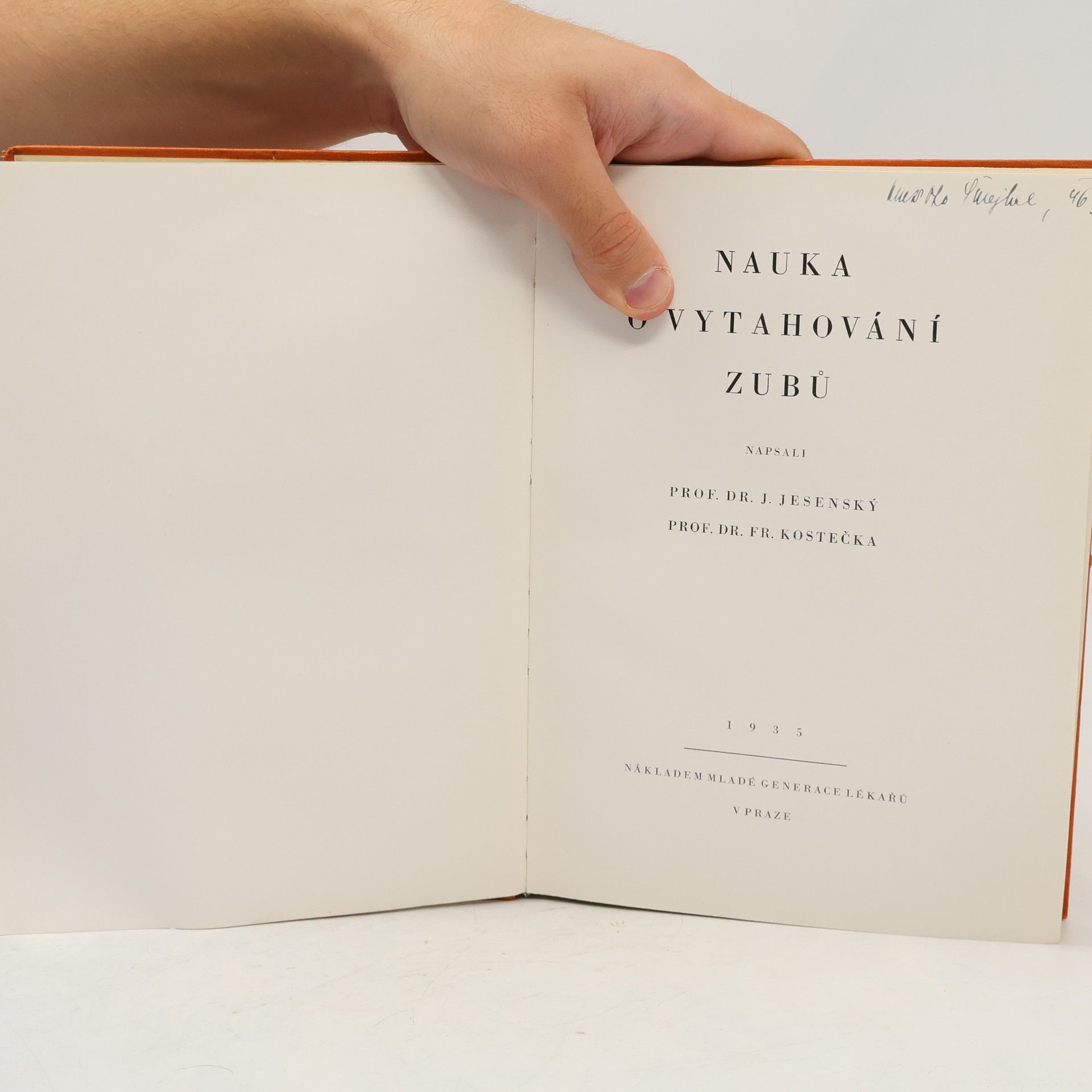 Jan Jessenius Nauka o vytahování zubů
