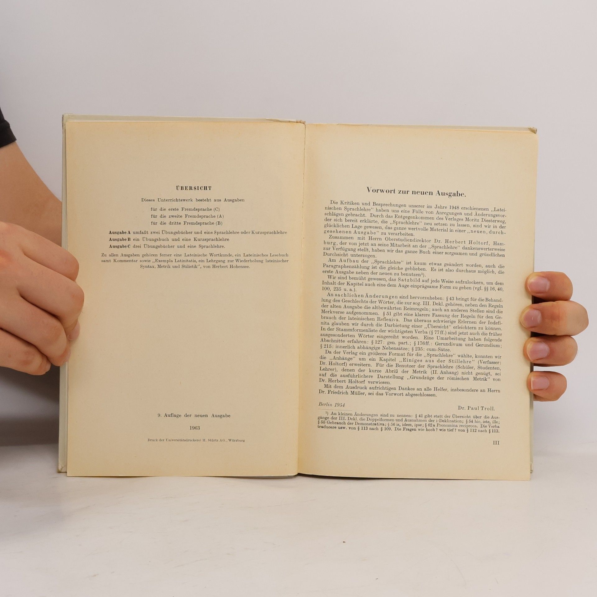 Autorenkollektiv Lateinische Sprachlehre