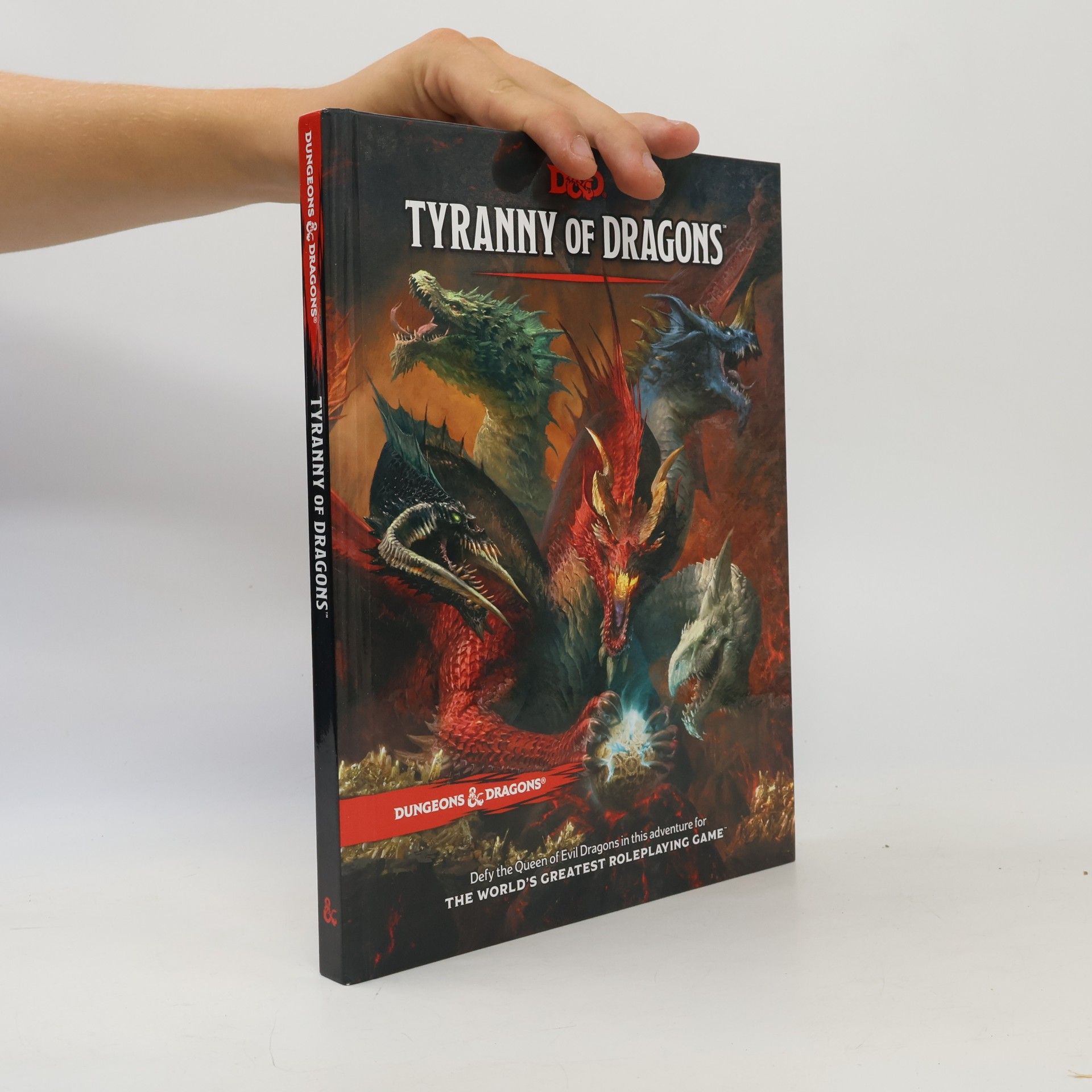 Wizards RPG Team Tyranny of Dragons (D&d Adventure Book Combines Hoard of the Dragon Queen + the Rise of Tiamat)