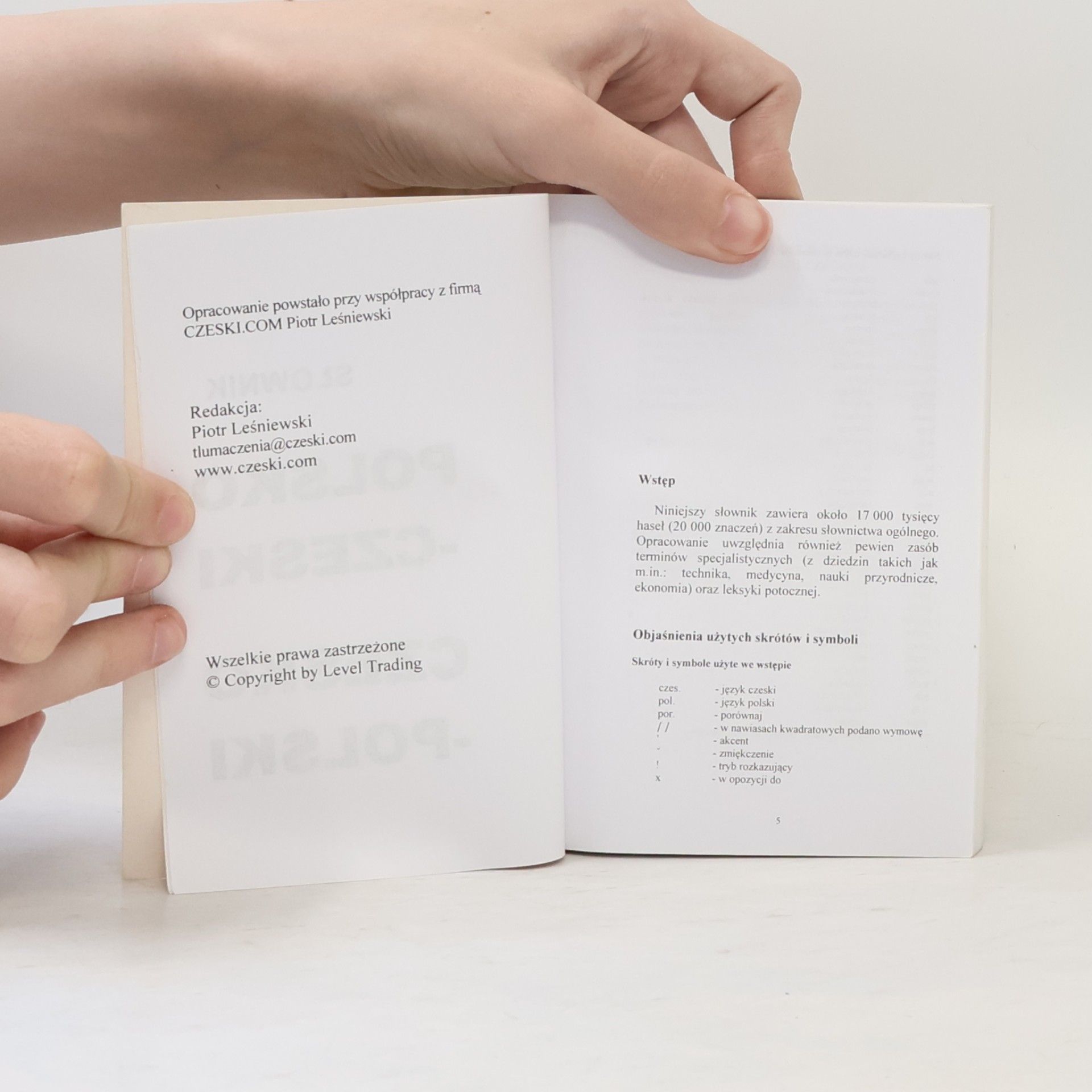 Słownik Polsko-Czeski / Czesko-Polski