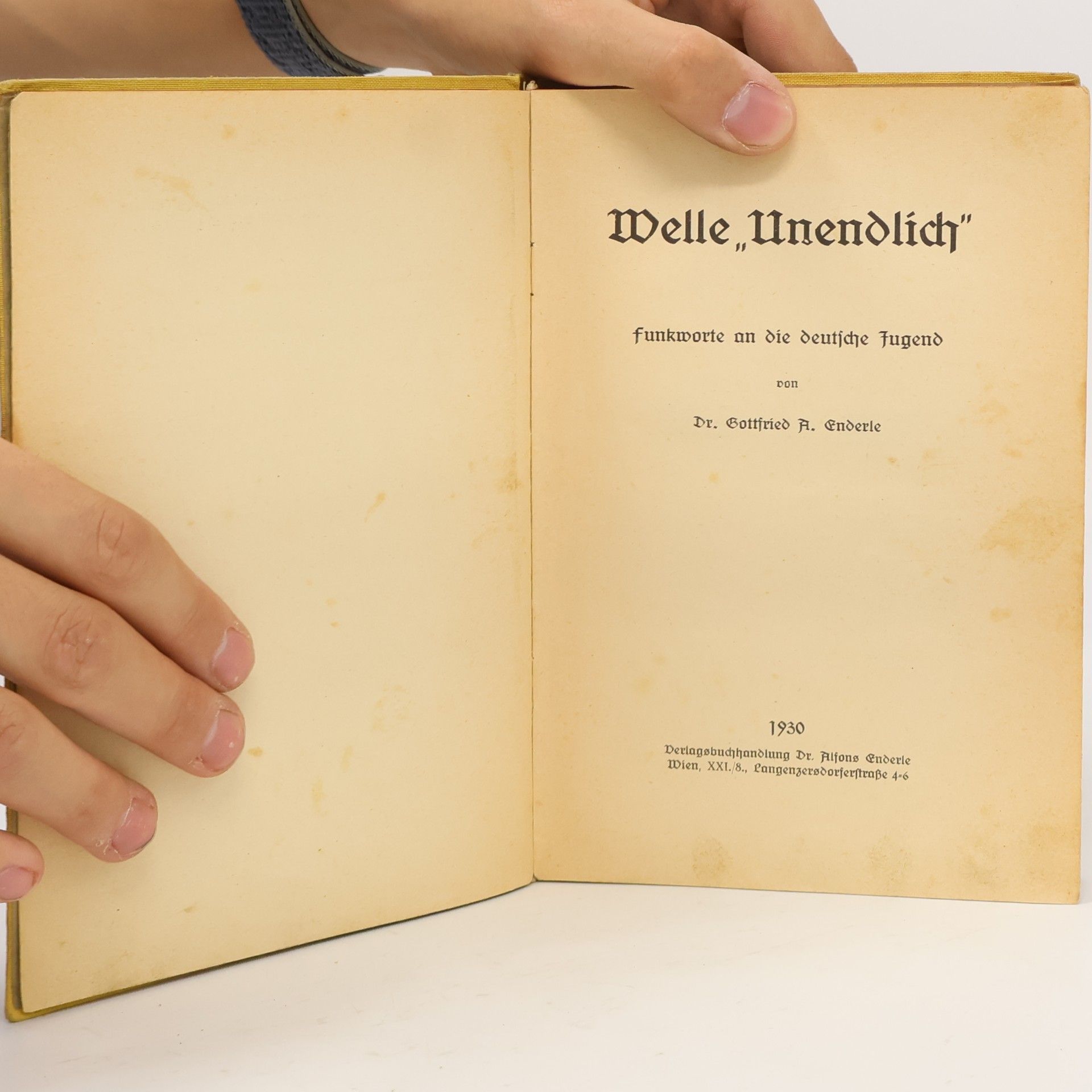 Gottfried A. Enderle Welle Unendlich