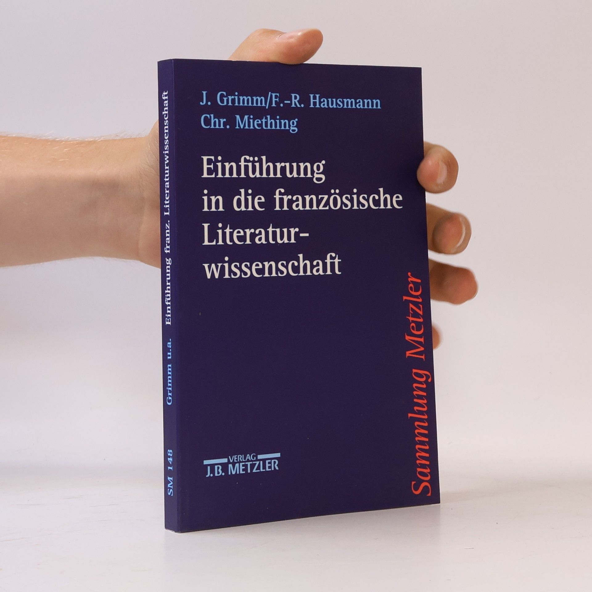 Jürgen Grimm Einführung in die französische Literaturwissenschaft