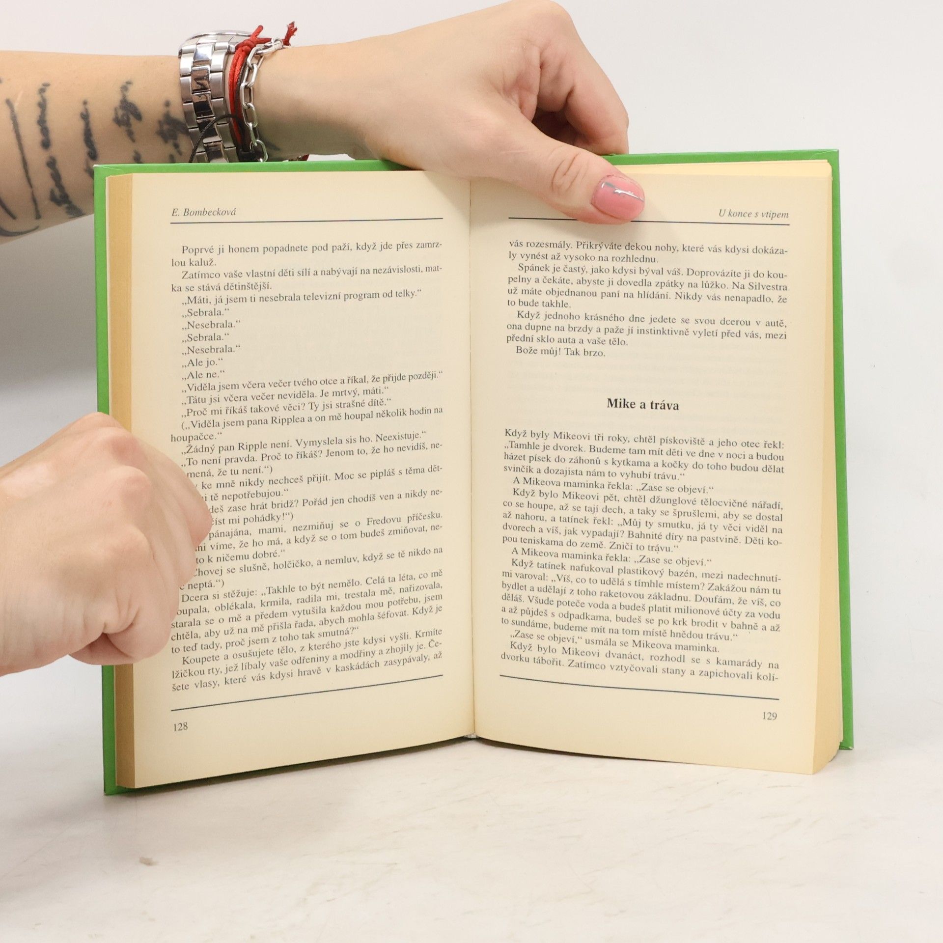 Erma Bombeck U konce s vtipem