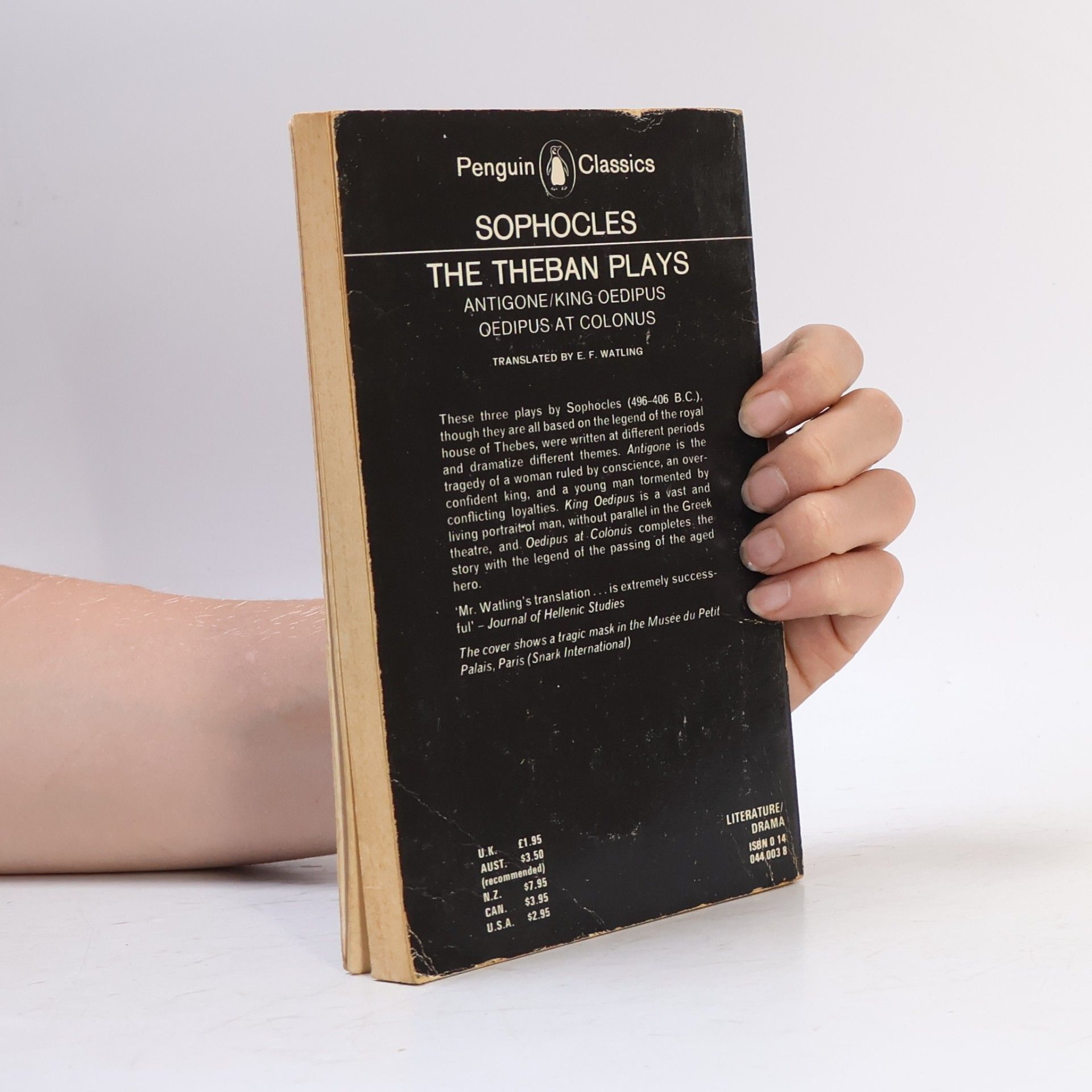 Sofoklés The Theban Plays