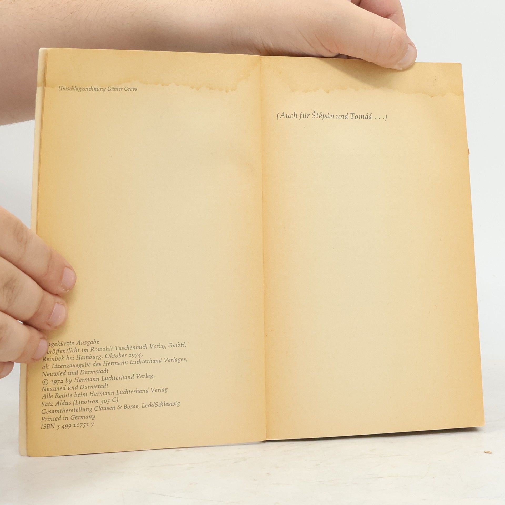 Günter Grass Aus dem Tagebuch einer Schnecke