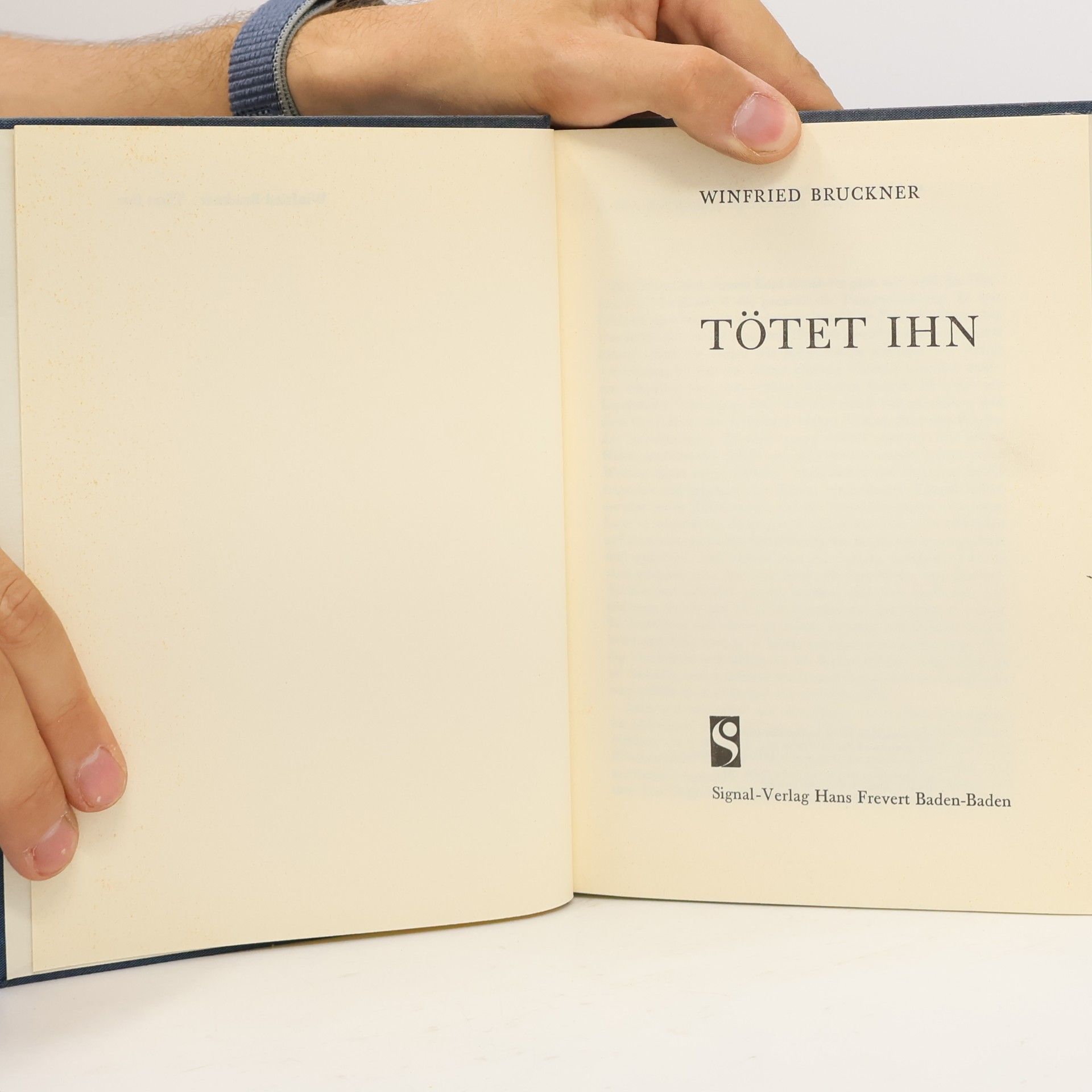 Winfried Bruckner Tötet Ihn!