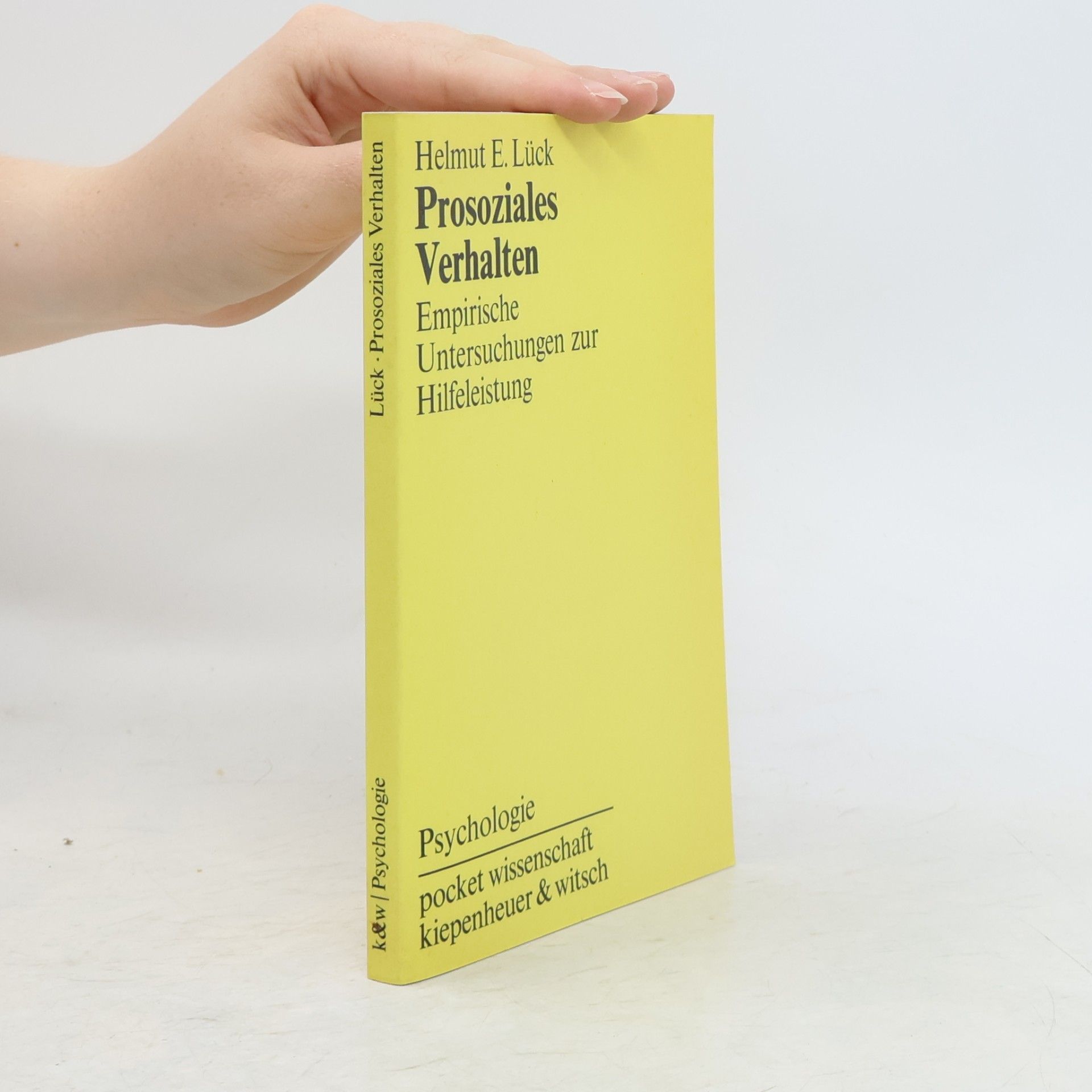 Pocket Wissenschaft: Prosoziales Verhalten
