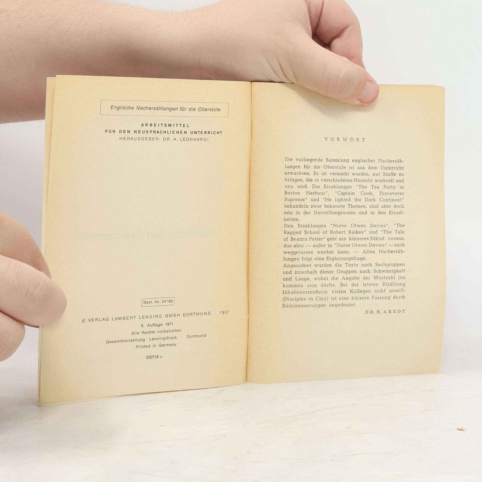 Various authors Reproduction Exercises II