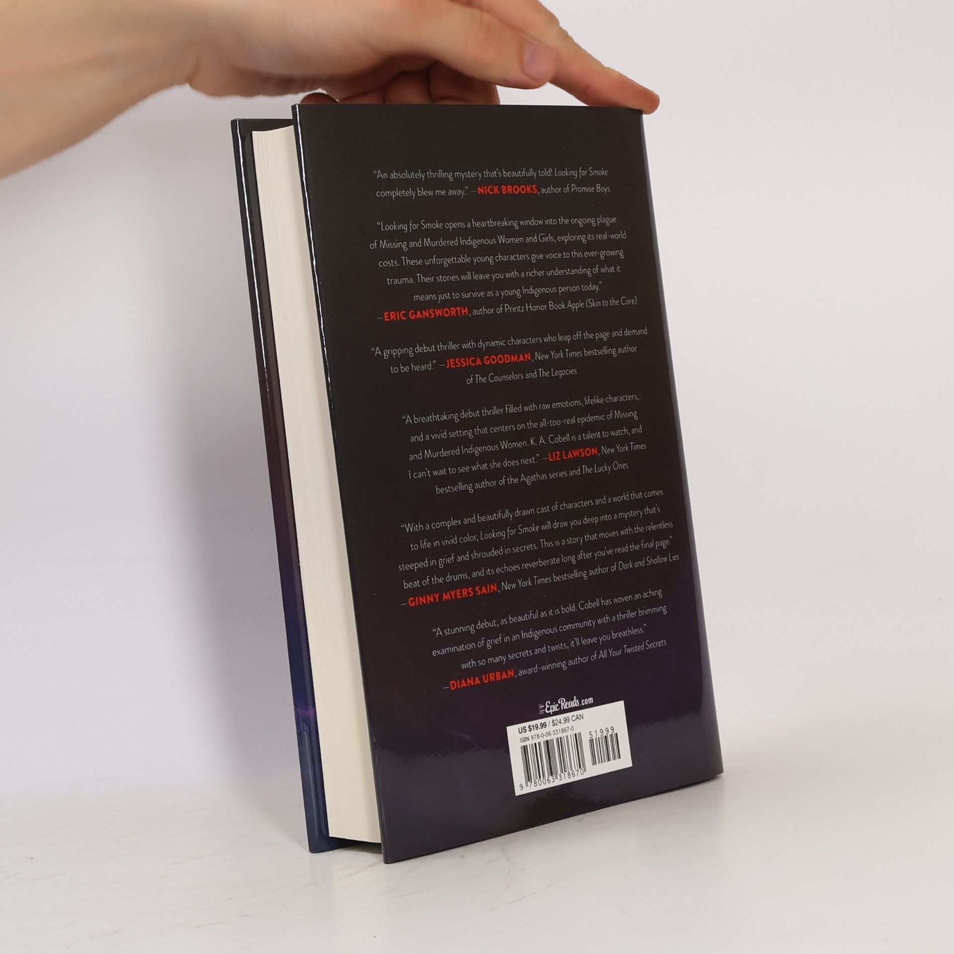 Cobell K. A. Looking for Smoke: A Reese's Book Club Pick