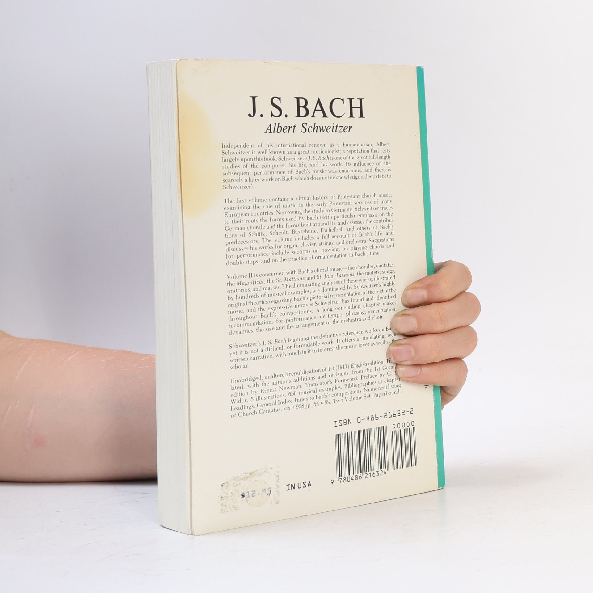 Albert Schweitzer J.S. Bach