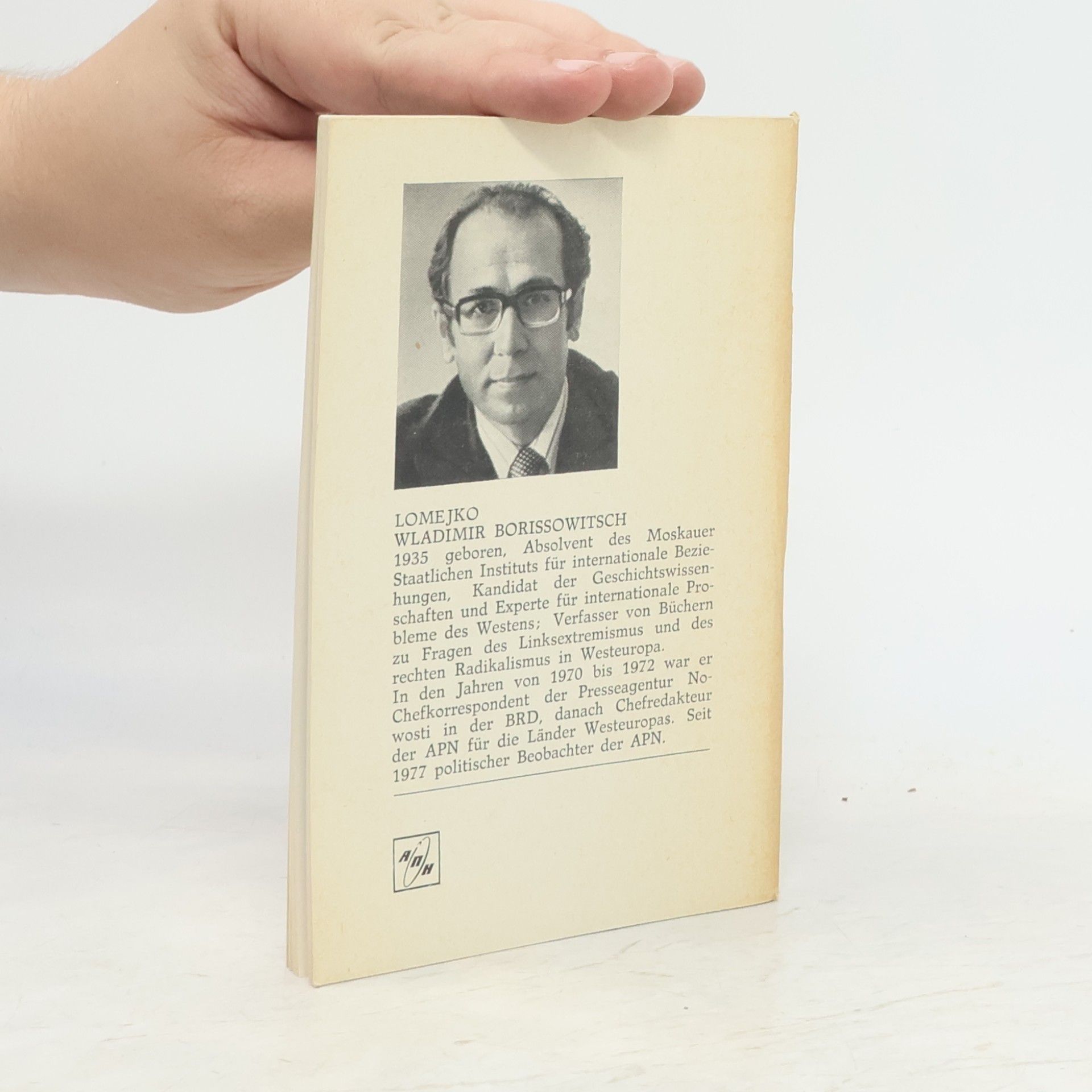 Autorenkollektiv UdSSR auf dem Wege der Zusammenarbeit BRD
