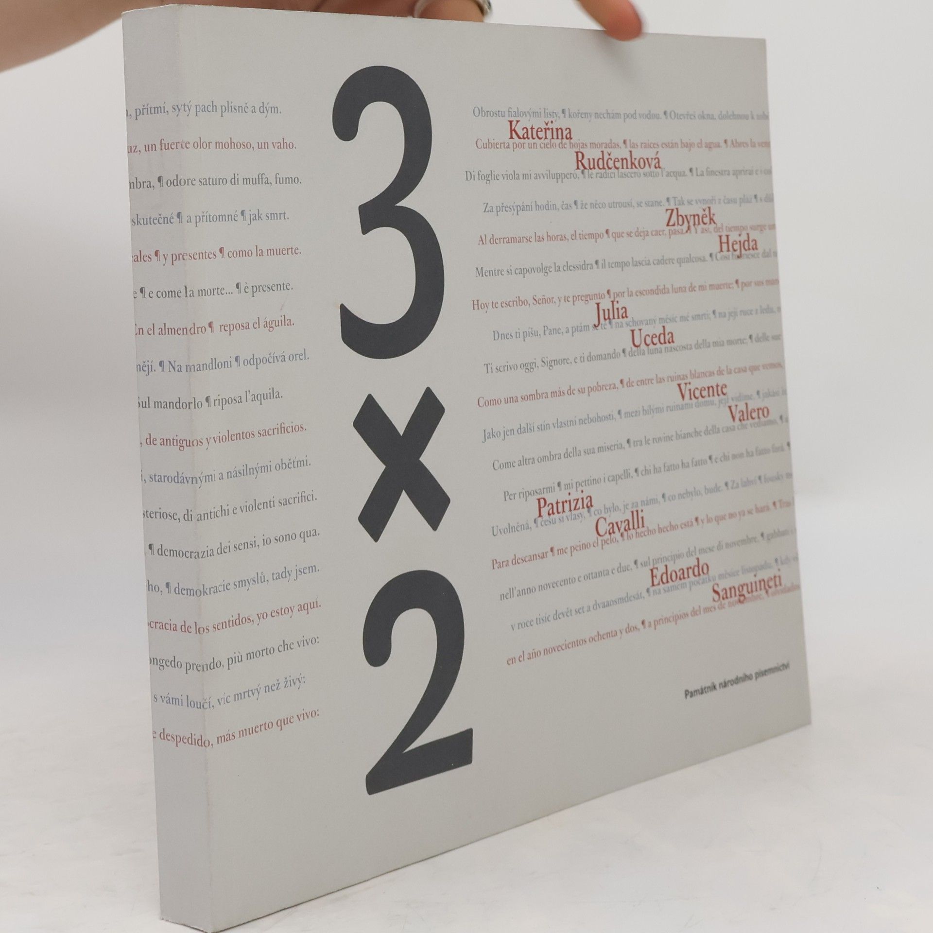 Vratislav Färber 3 x 2 : básnická antologie = antología poética = antologia di poesia